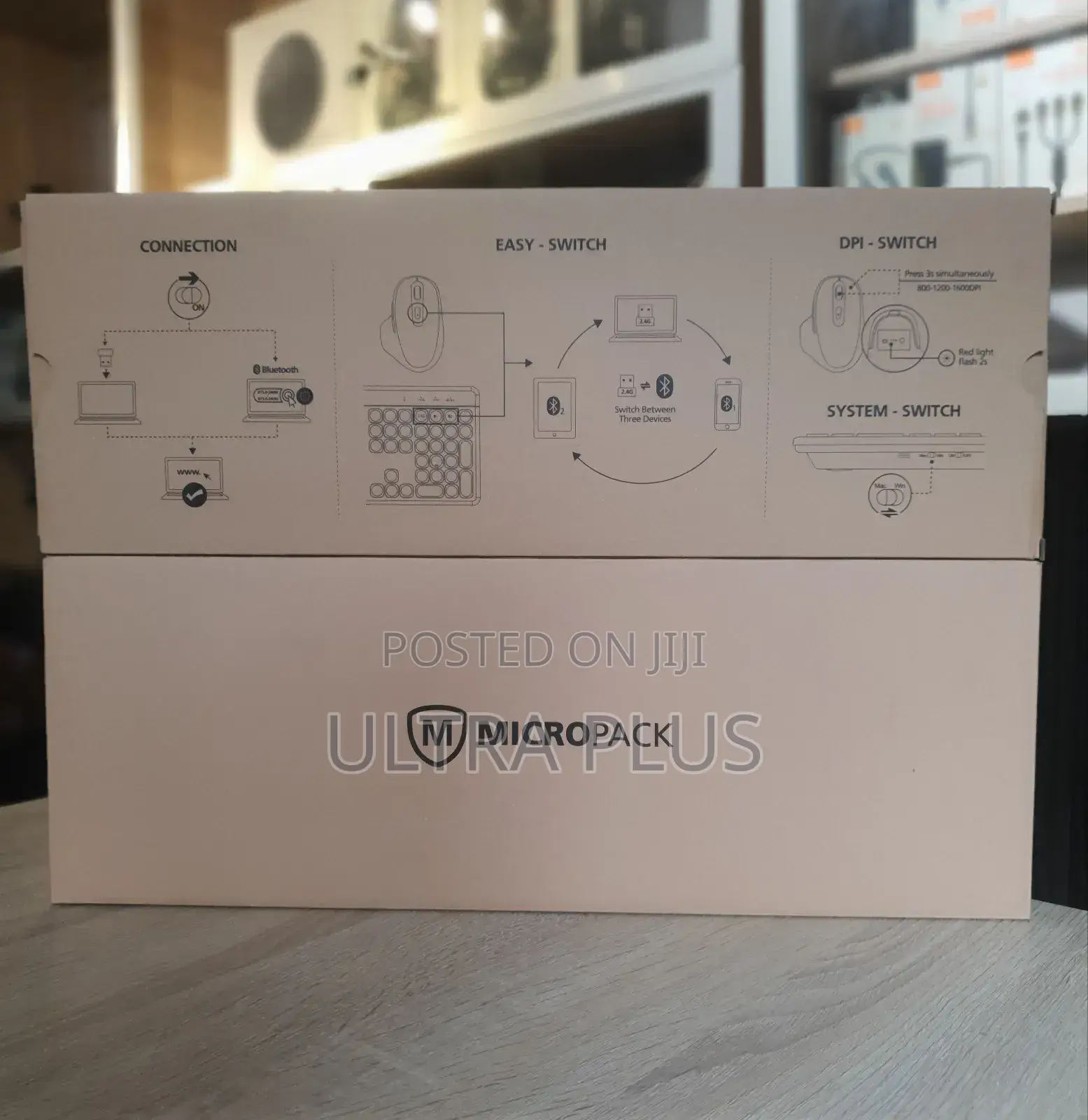 Micropack Bluetooth Wireless Keyboard & Mouse
