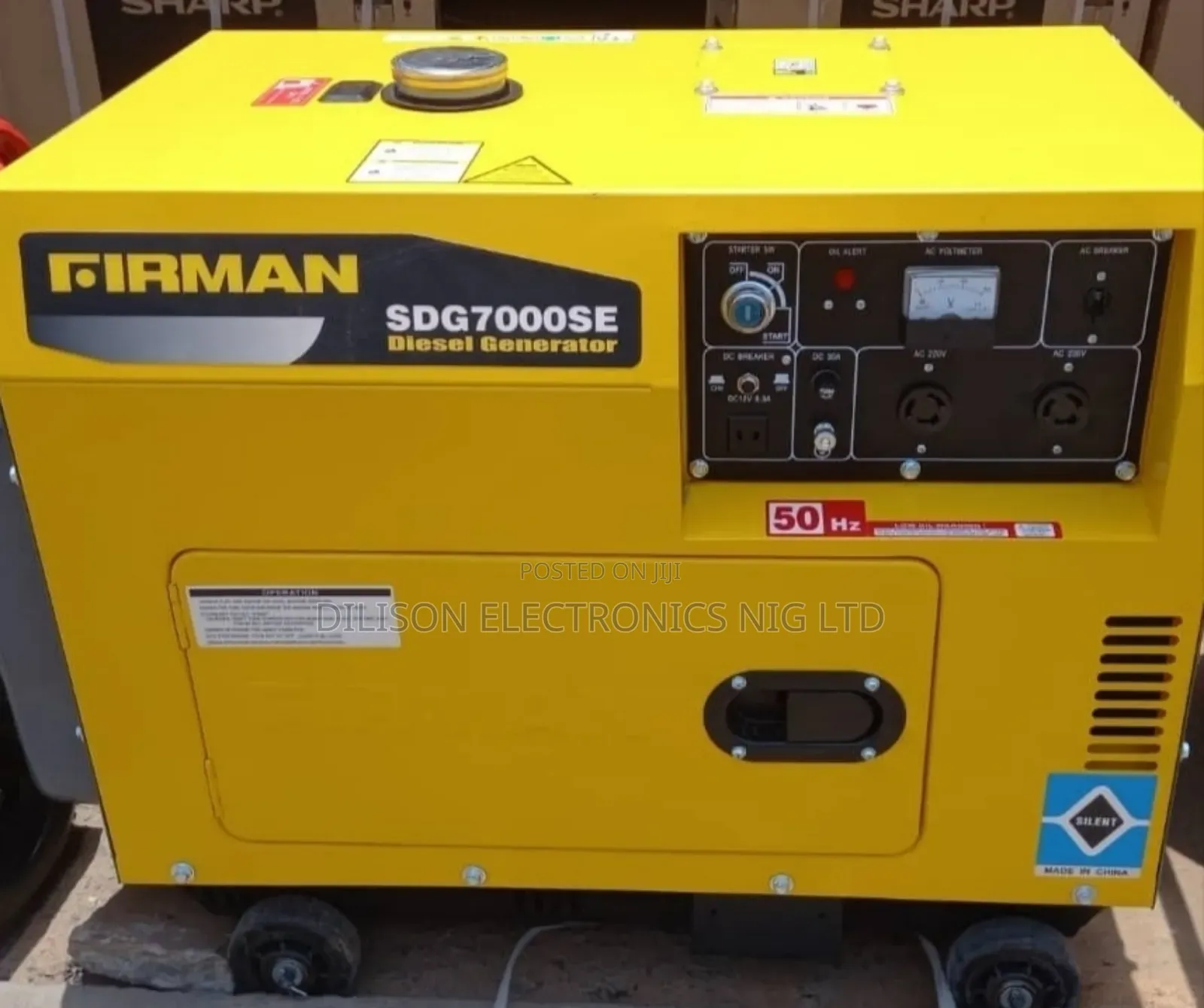 Firman Desile Power Generator 7kva