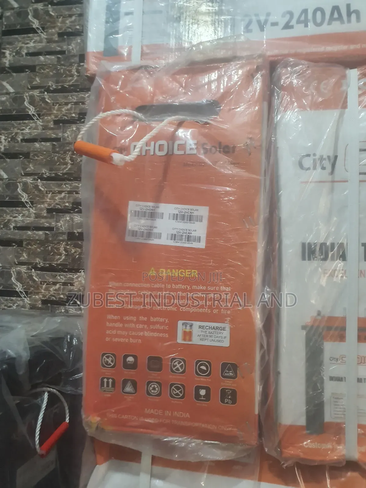240ah Choice Solar Tubular Battery 12v