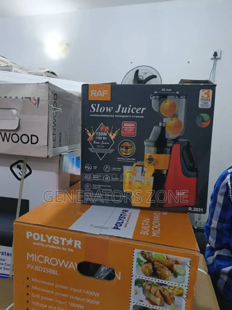 Raf Juicer R.2831 – Fresh Juice Maker | 150w Cold Press