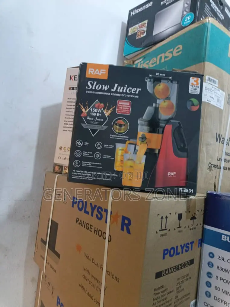 Raf Slow Juicer – Model R.2831 150w Cold Press Technology