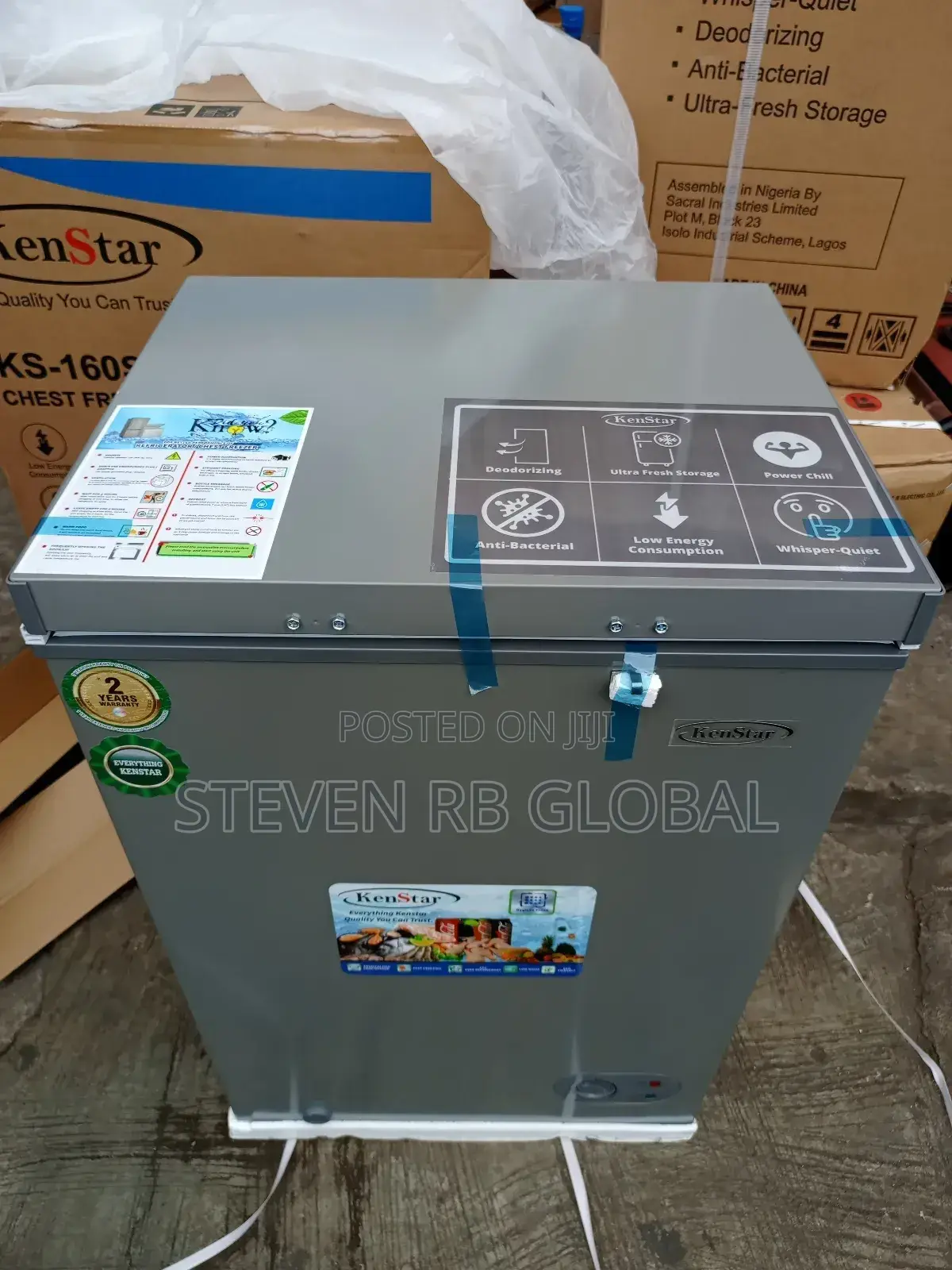 Kenstar 110l Chest Freezer Ks-160s