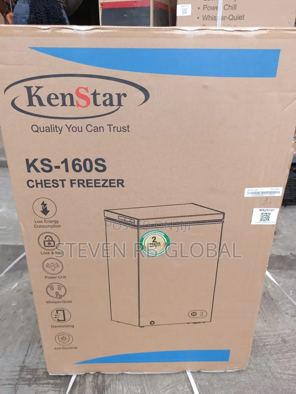 Kenstar 110l Chest Freezer Ks-160s