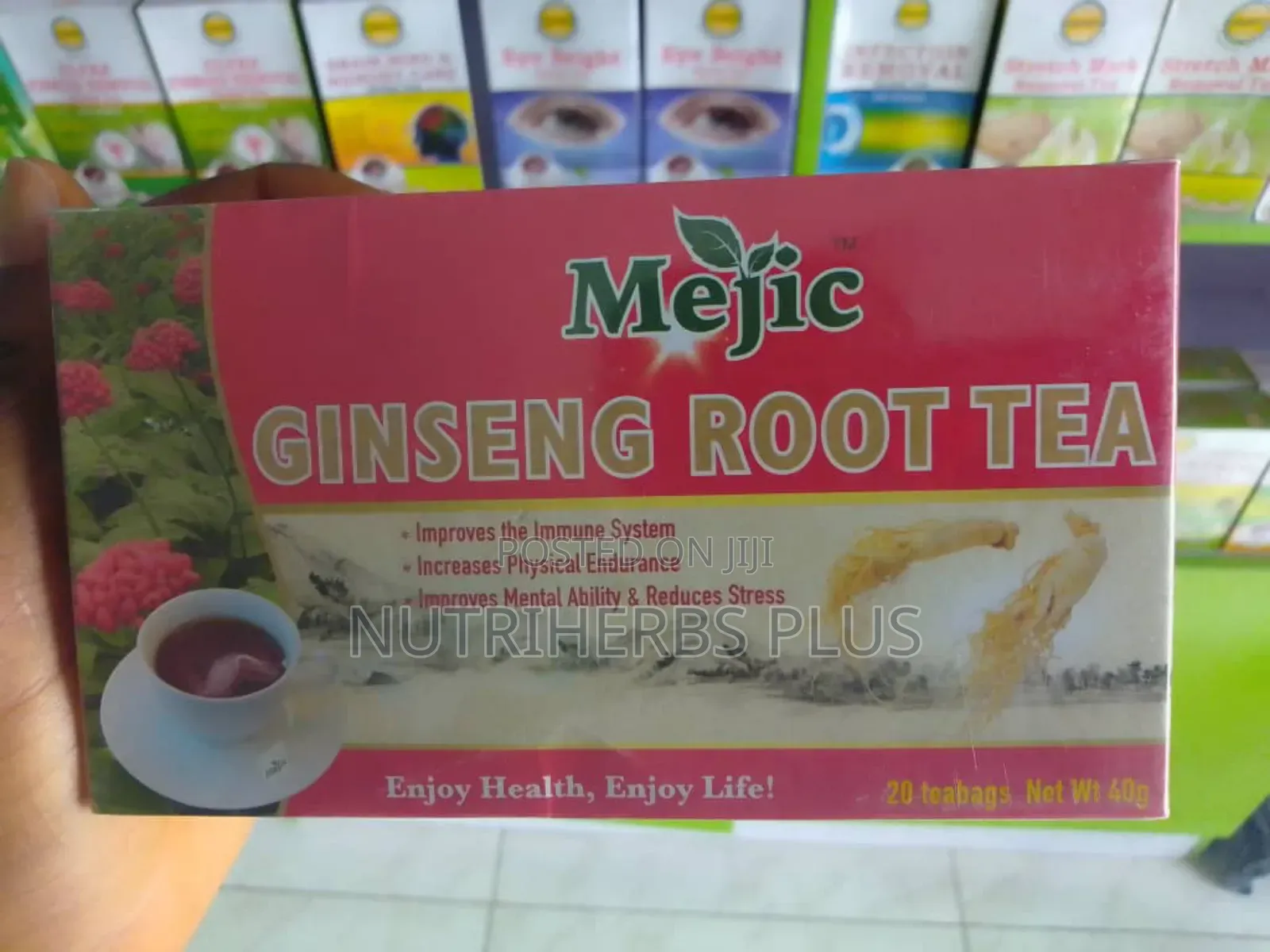 Magic Ginseng Root Tea for Boosting Immune System