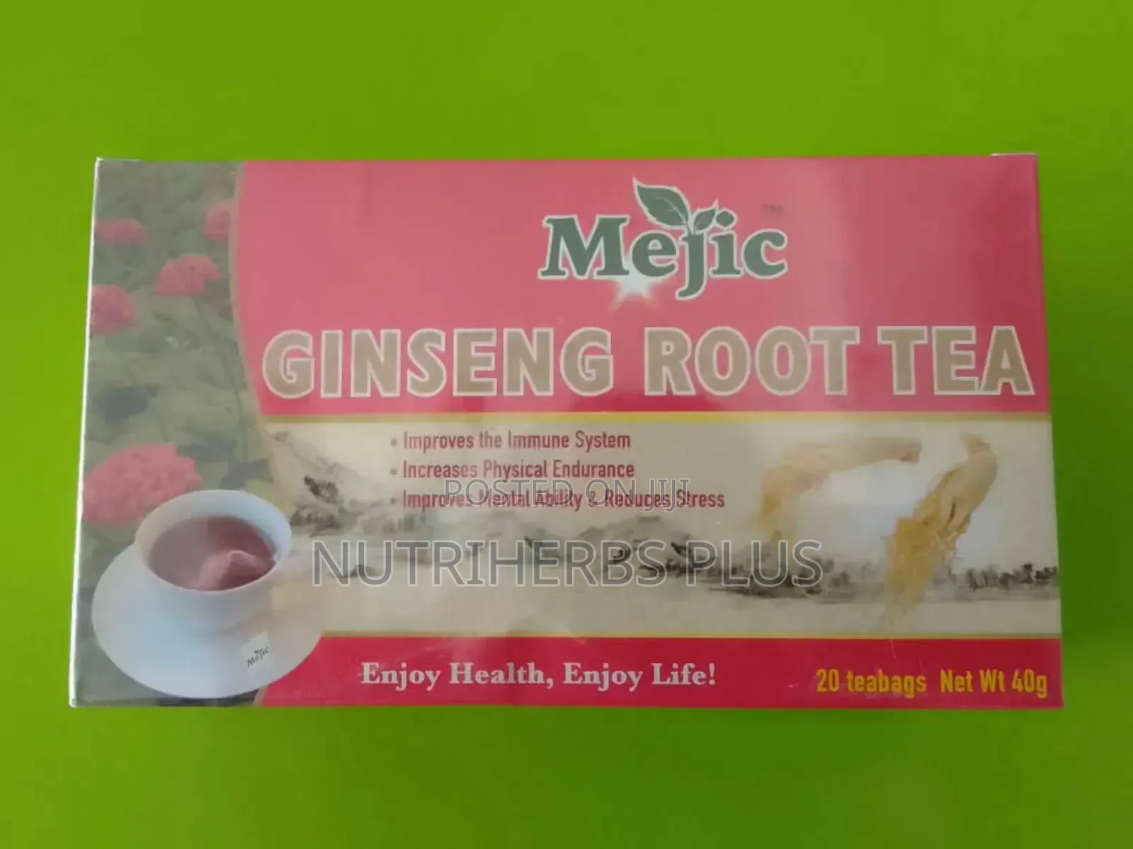 Magic Ginseng Root Tea for Boosting Immune System