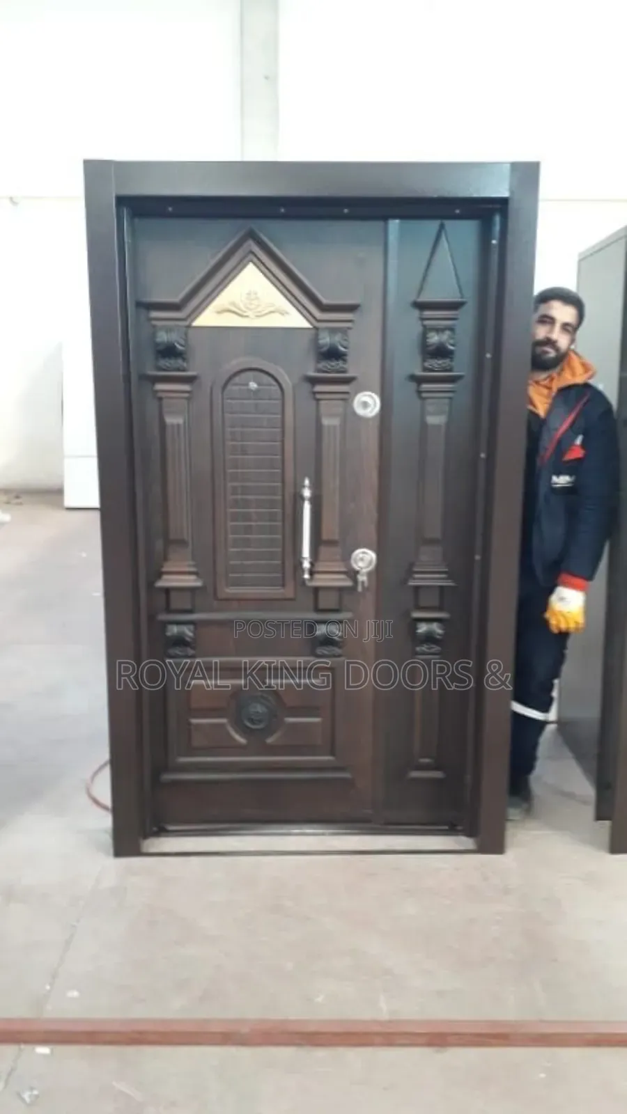 Turkey Classic Security Door In Door With Burglary