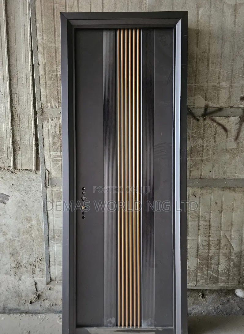 German Extra Height Steel Door 3 by 8ft