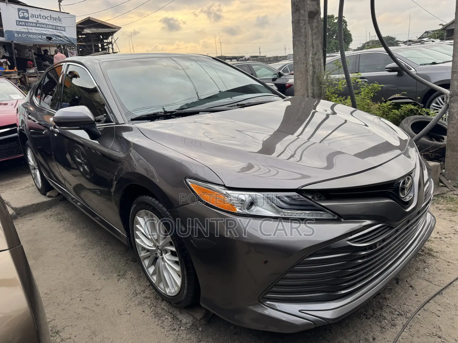 Toyota Camry XLE (2.5L 4cyl 8A) 2019 Gray