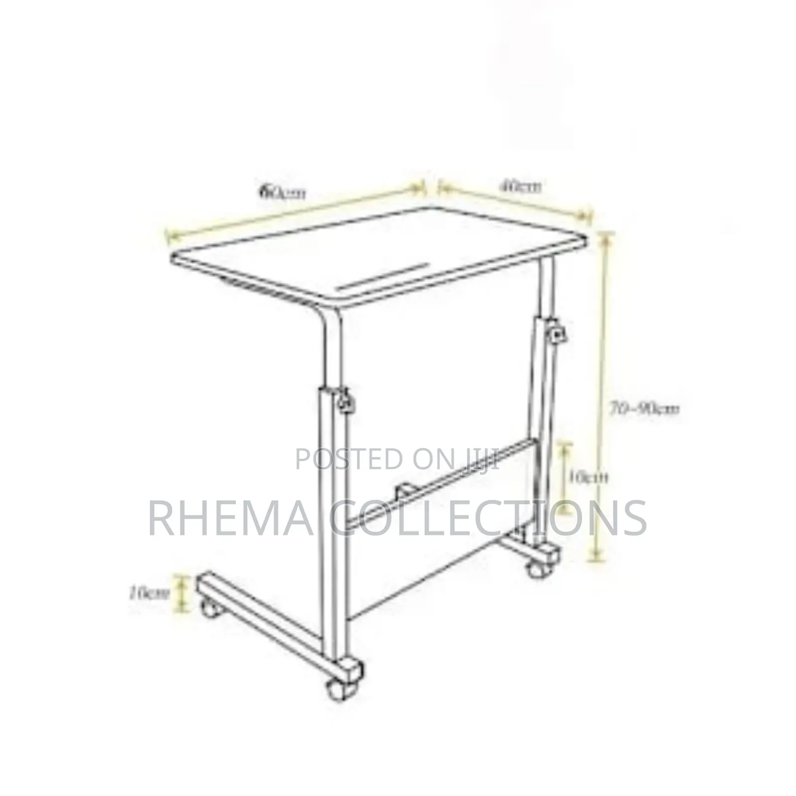 Adjustable Movable Bedside Laptop Work Table