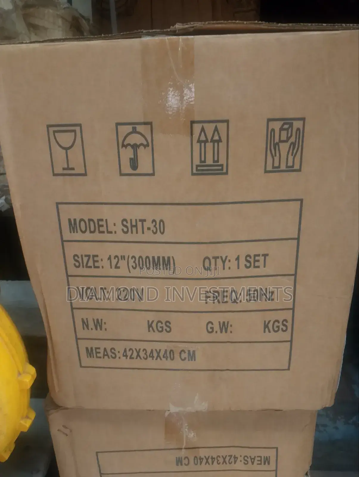 12inches Portable Ventilator With Hose