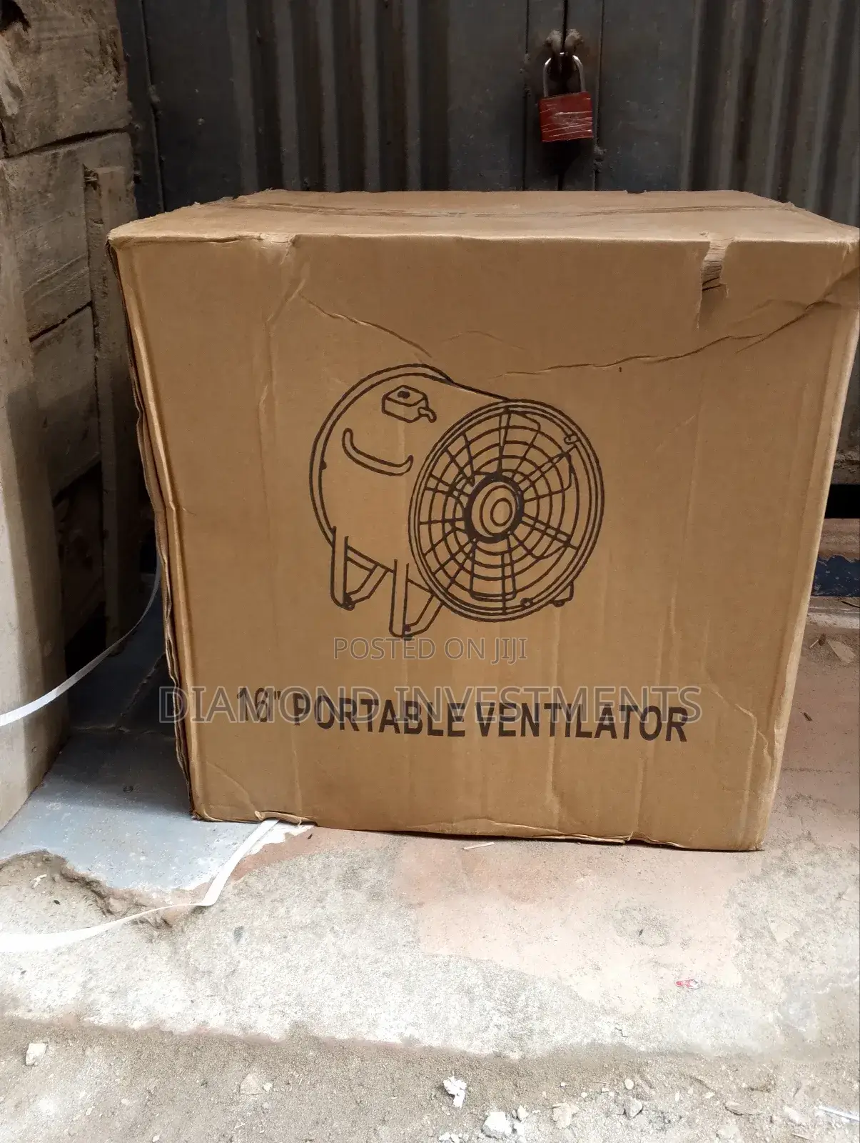 16inches Portable Ventilator With Hose