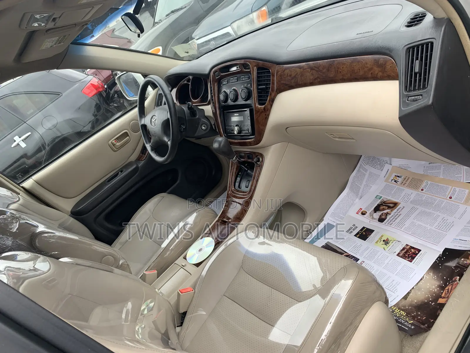 Toyota Highlander V6 2005 Silver