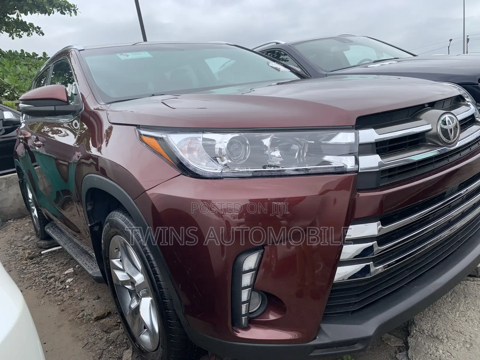 Toyota Highlander Limited V6 4x4 (3.5L 6cyl 6A) 2016 Burgundy