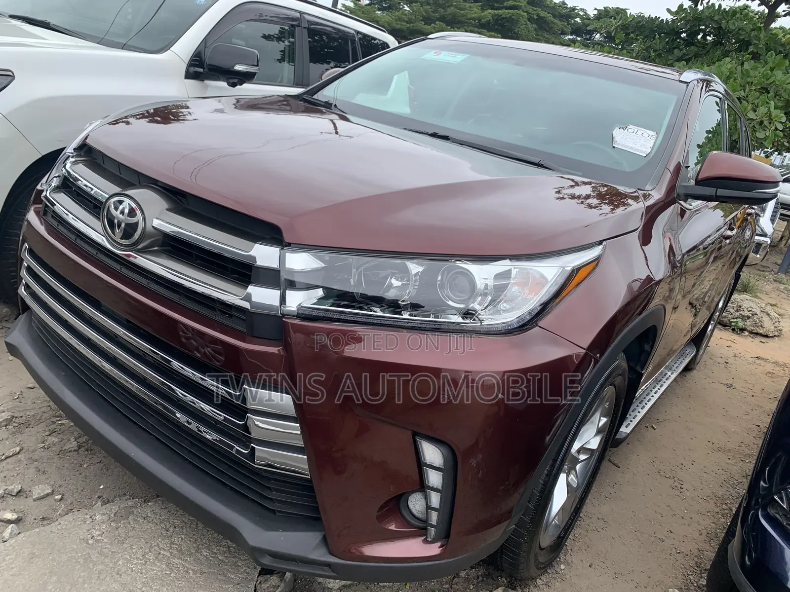 Toyota Highlander Limited V6 4x4 (3.5L 6cyl 6A) 2016 Burgundy