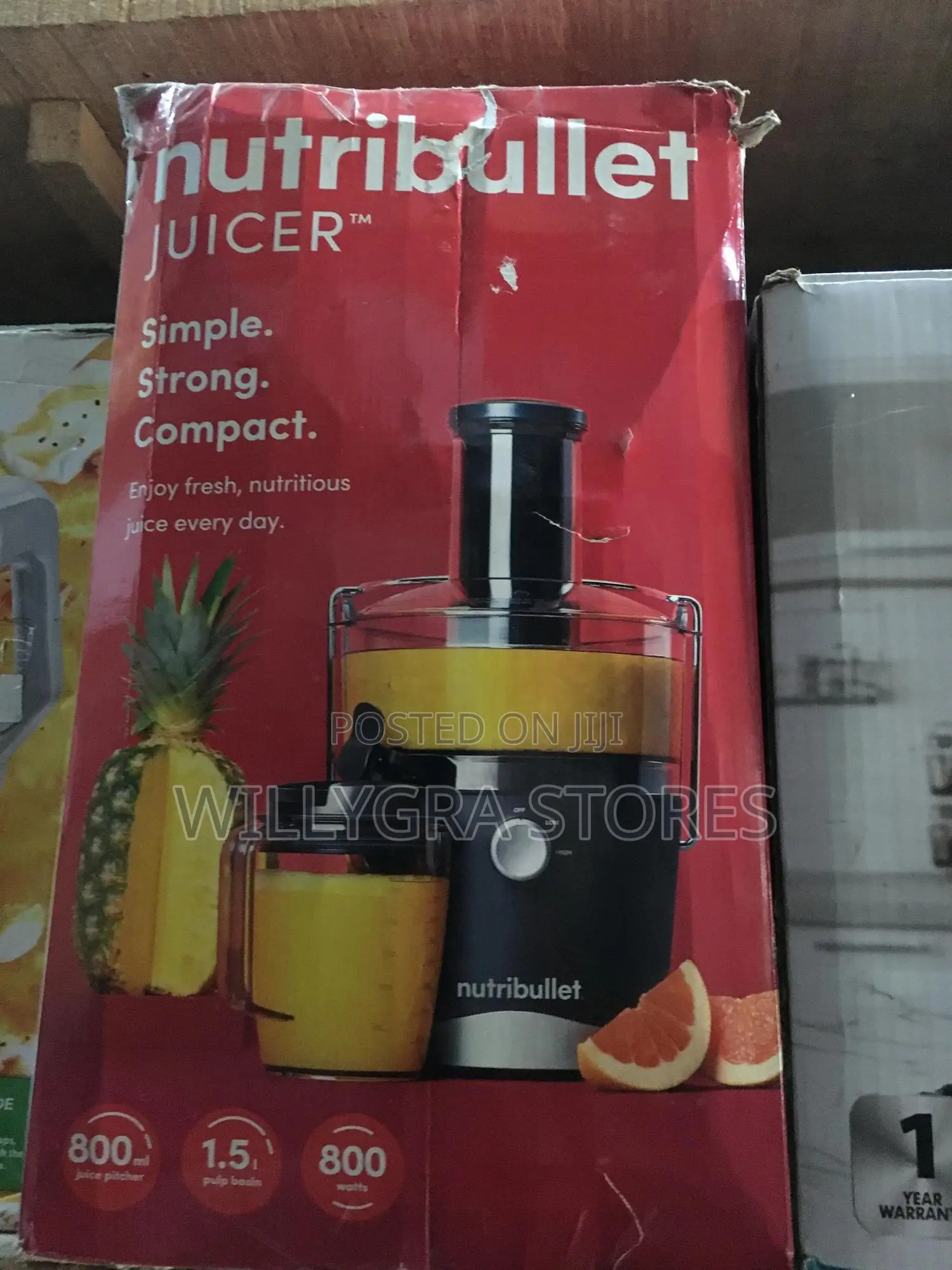 Nutribullet Juicer, Cold Juice Extractor