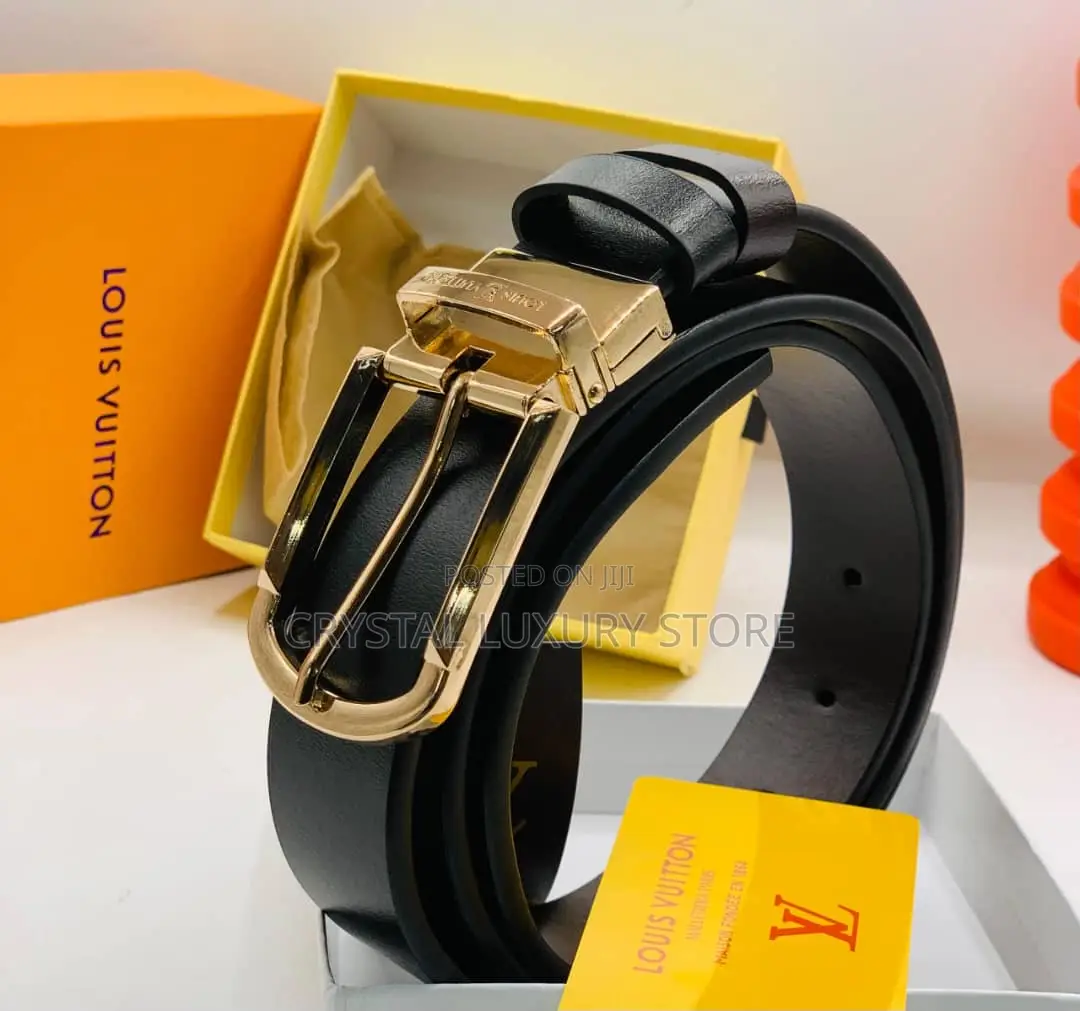 Louis Vuitton Quality Luxury 2 Sides Genuine Leather Belt