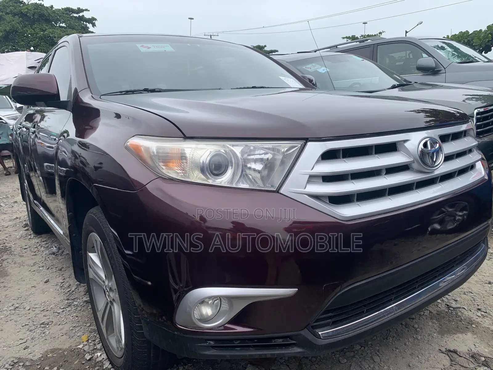 Toyota Highlander Limited 3.5l 4WD 2013 Red
