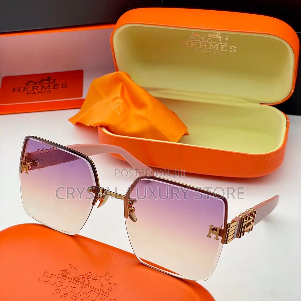 Hermes Quality Luxury Ladies Sunglasses