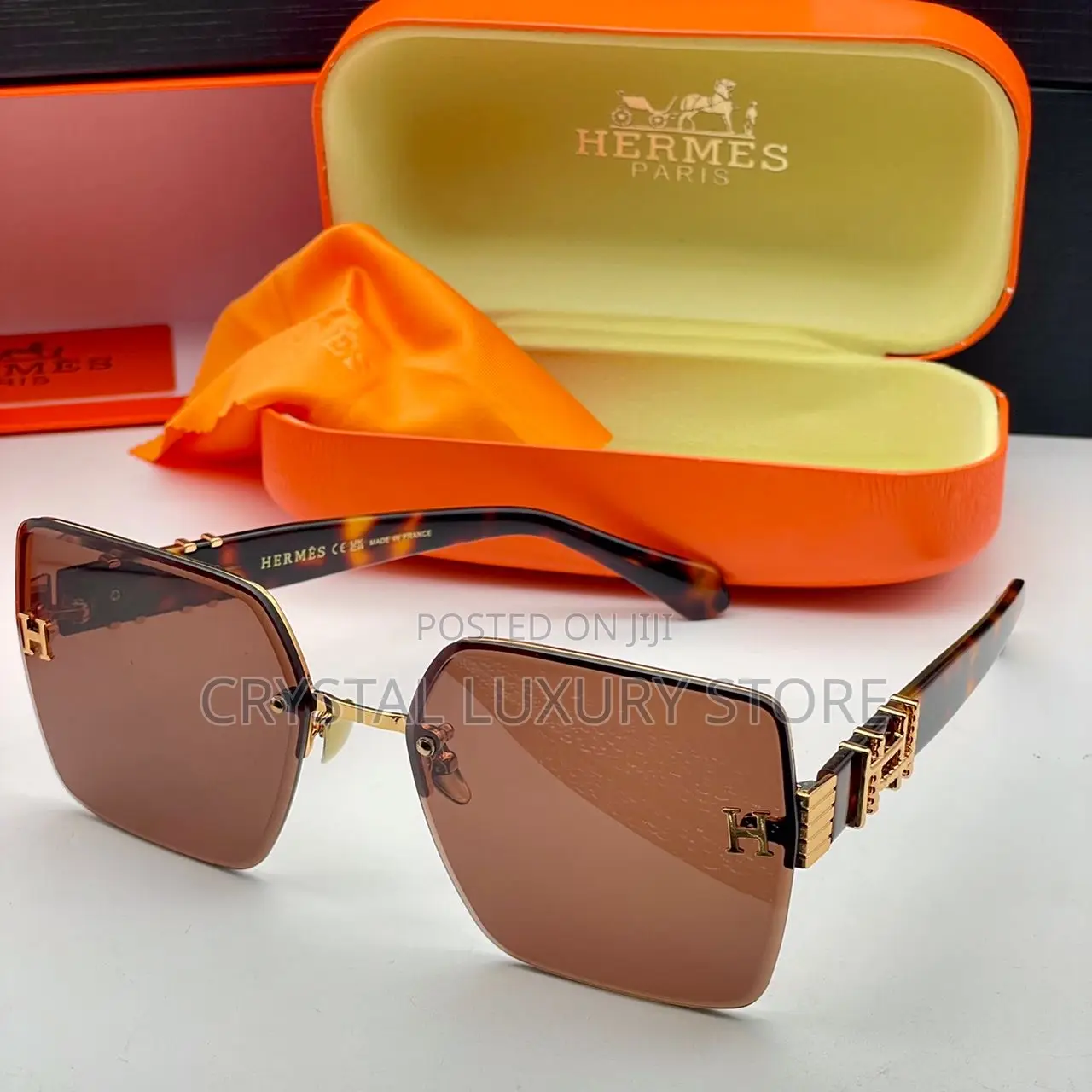 Hermes Quality Luxury Ladies Sunglasses