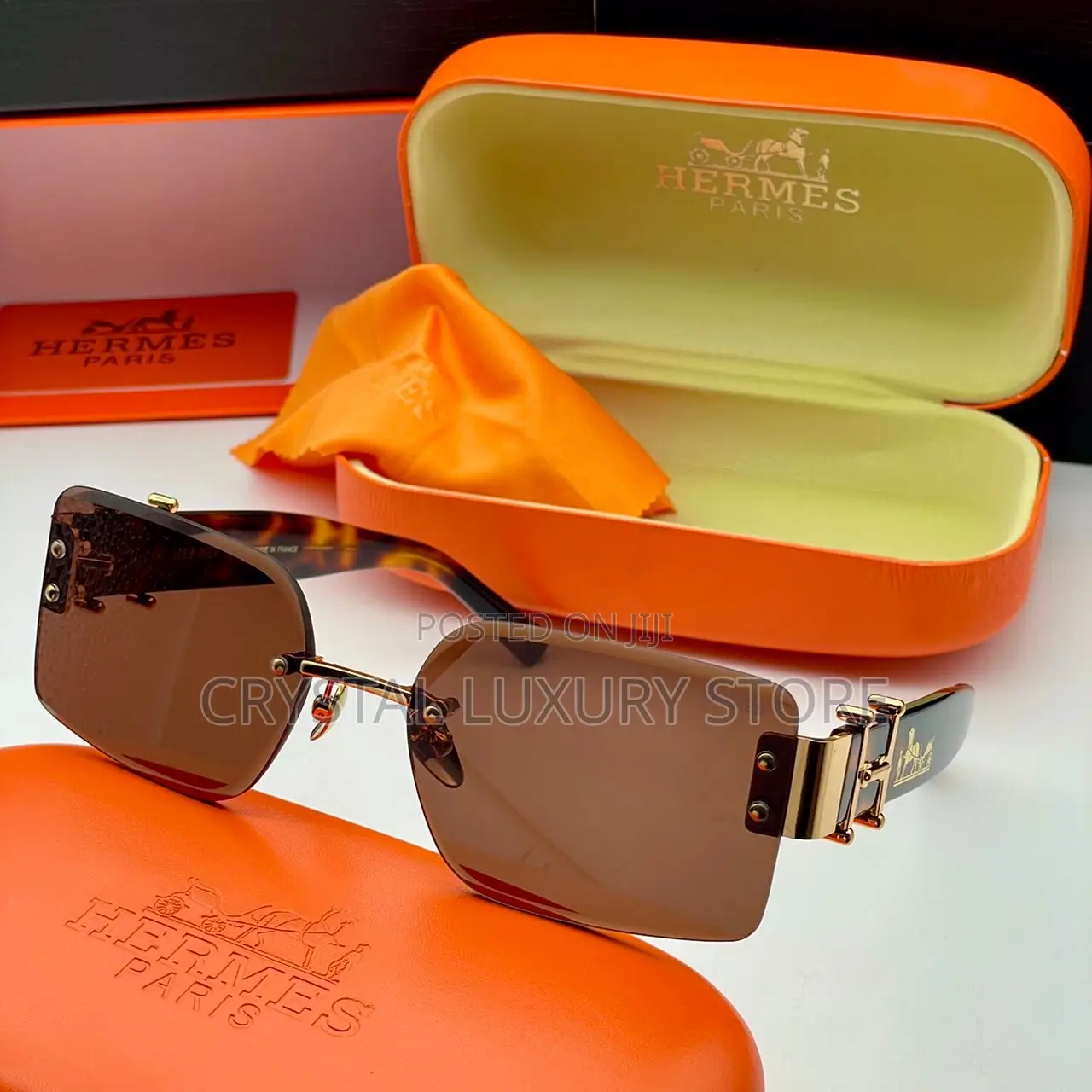 Hermes Quality Luxury Men Sunglasses