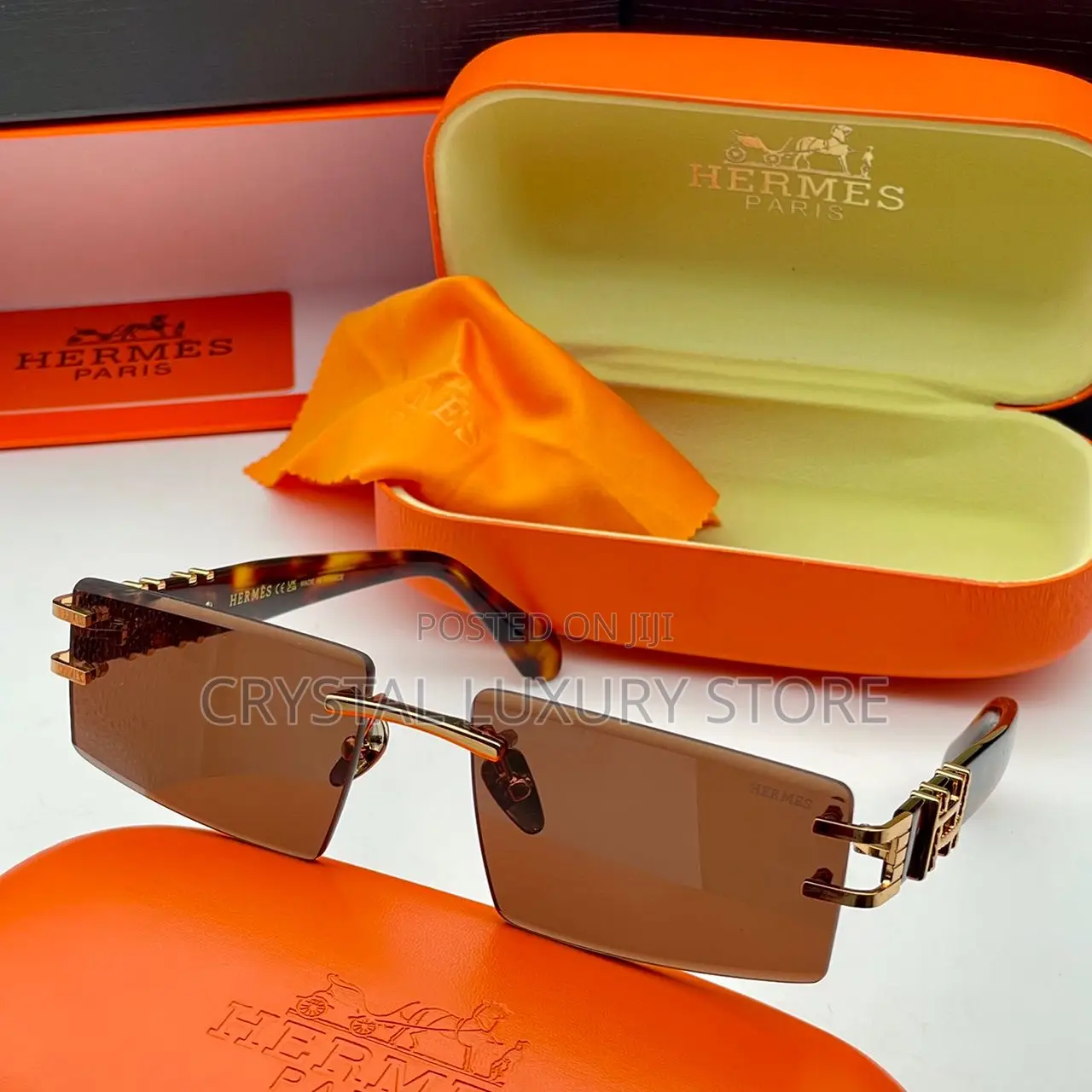 Hermes Quality Luxury Men Sunglasses