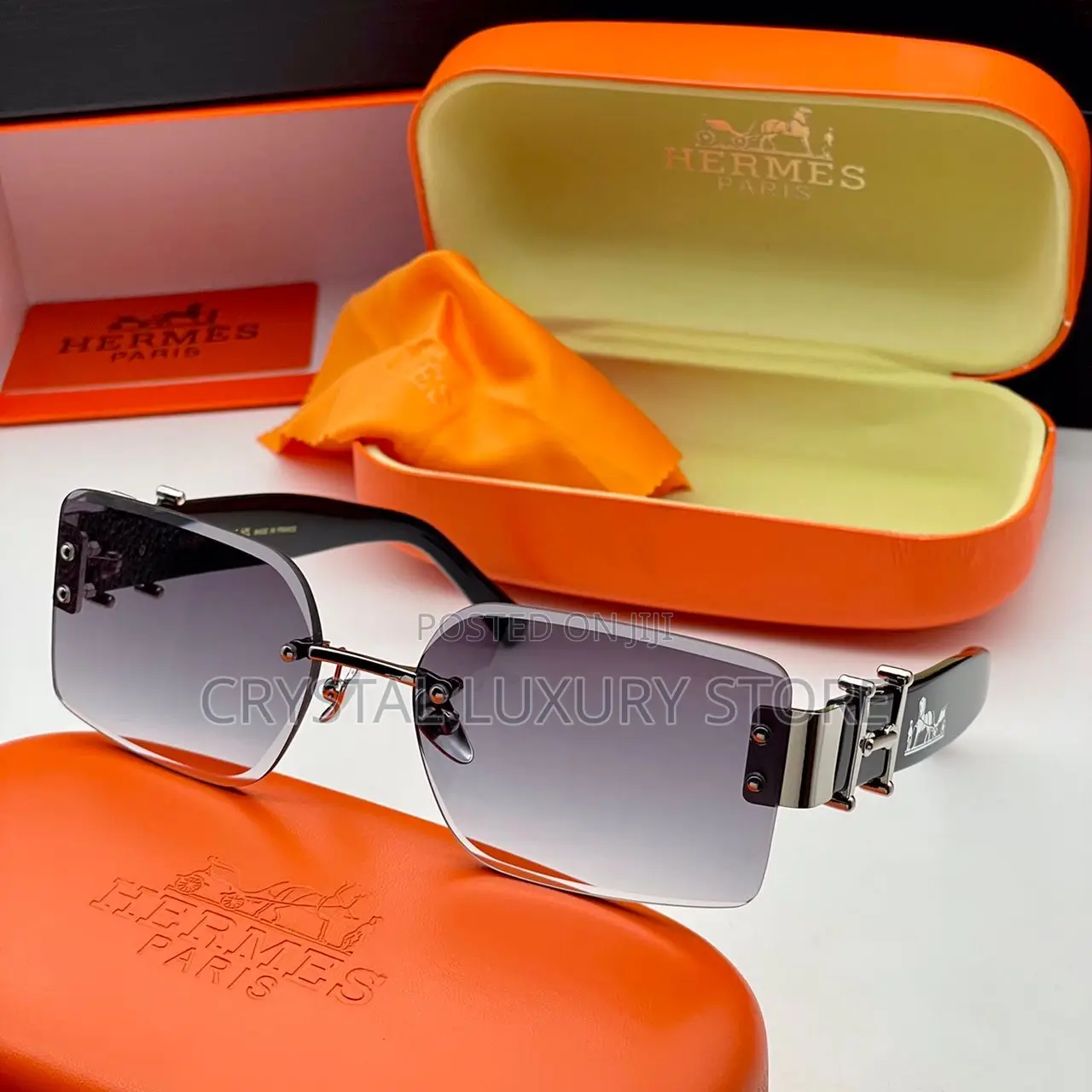 Hermes Quality Luxury Men Sunglasses