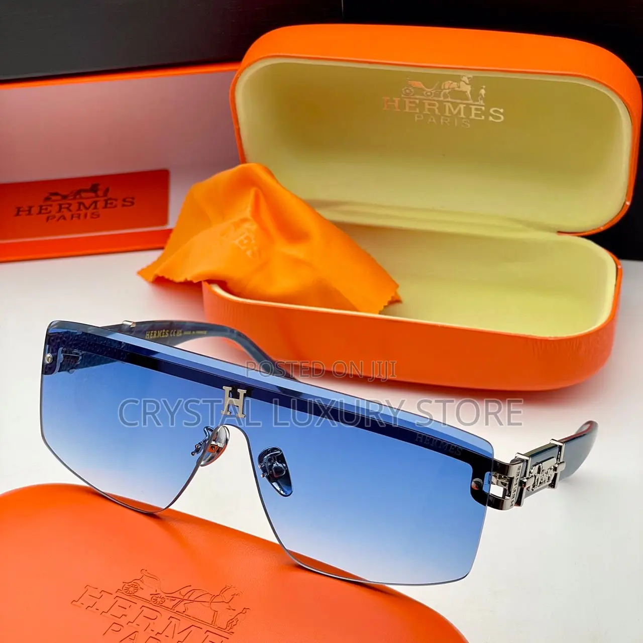 Hermes Quality Luxury Men Sunglasses
