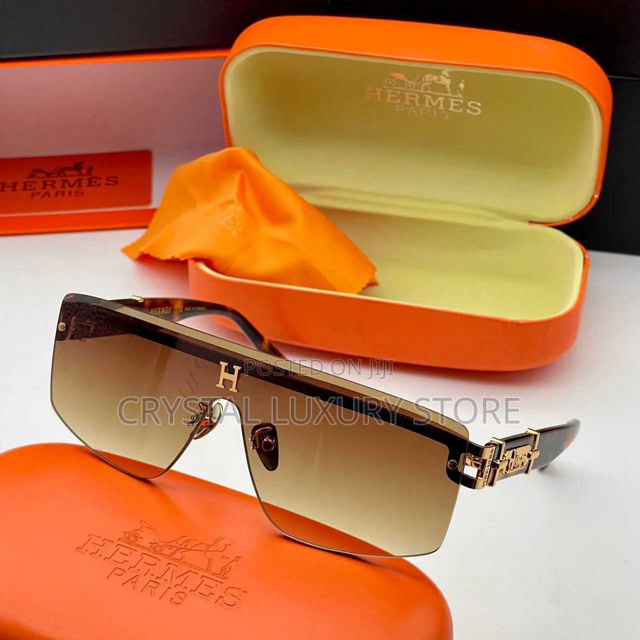 Hermes Quality Luxury Men Sunglasses