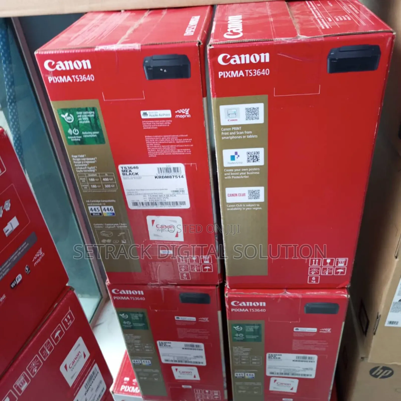 Canon Pixma Ts3640 3-in-1 Wireless Document Photo Printer