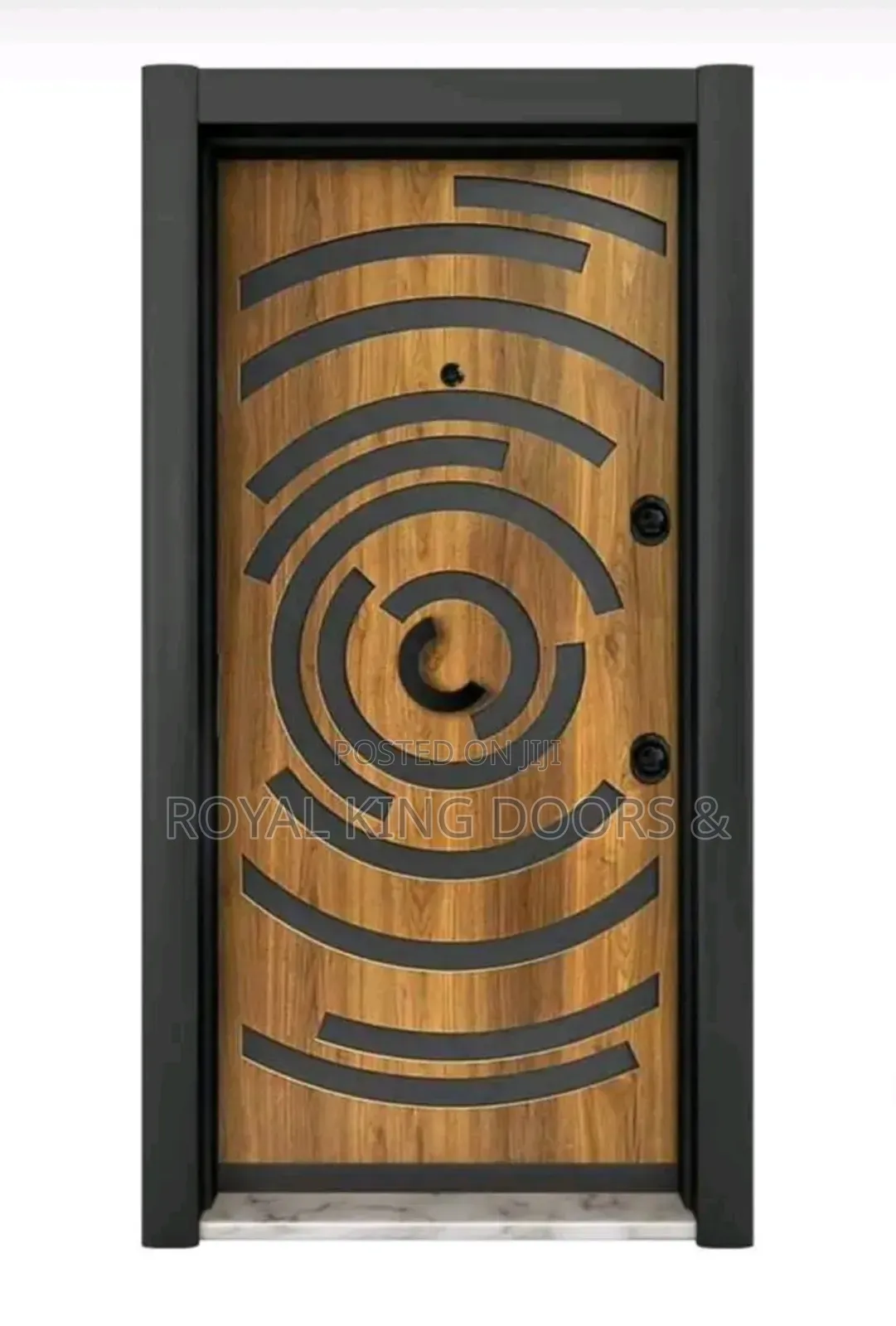 Golden and Black Turkey Luxury Security Door