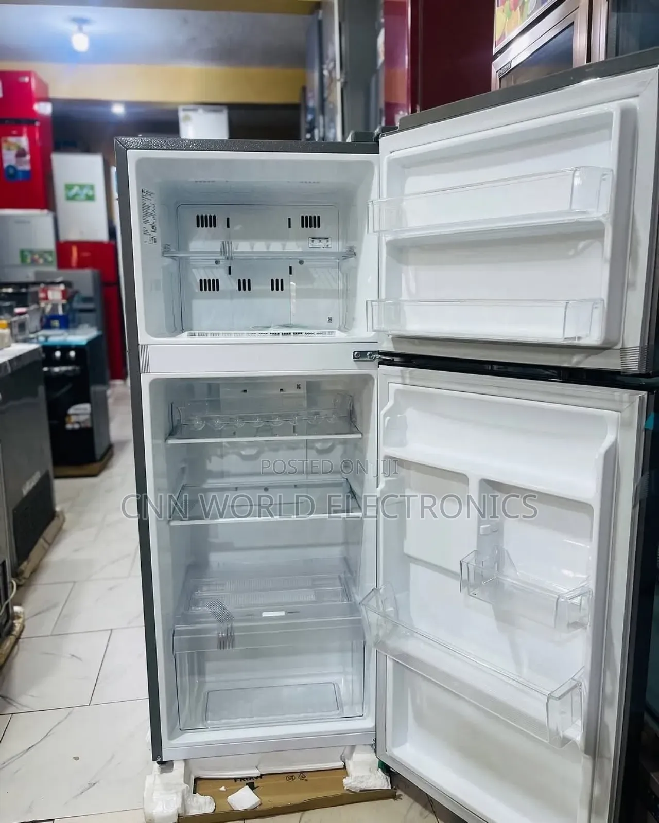 New Lg Smart Inverter Two Door Fridge (260l)Fast Cooling