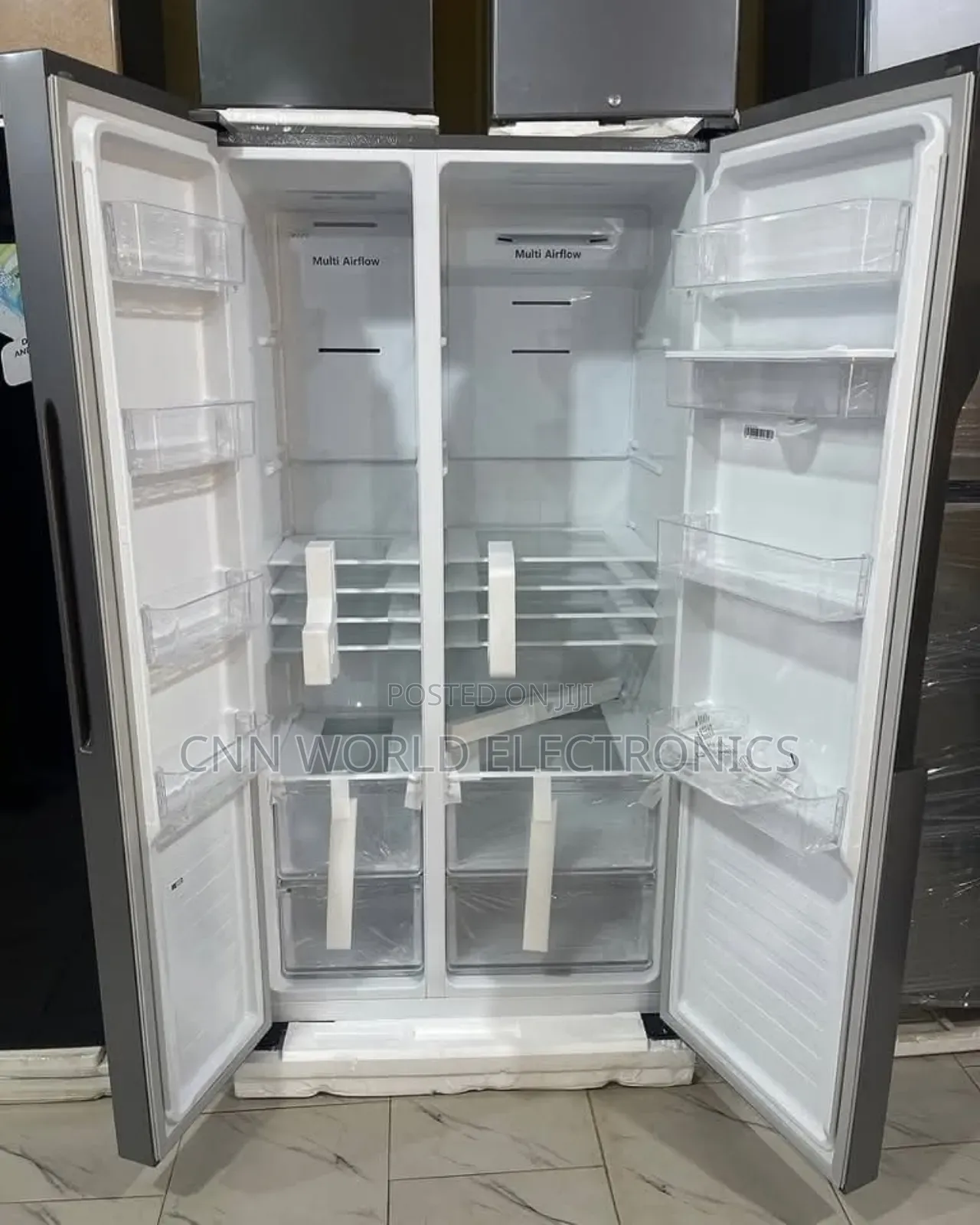 Hisense Inverter 529l Side By Side Fridge With Dispenser