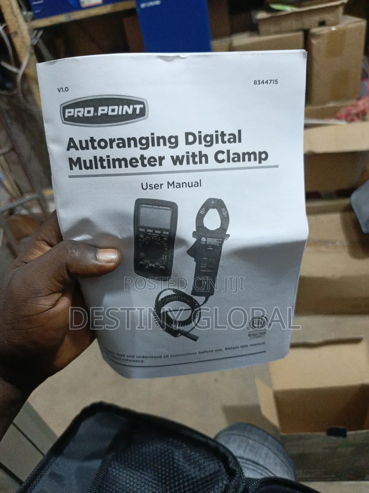 Autoranging Digital Multimeter With Clamp