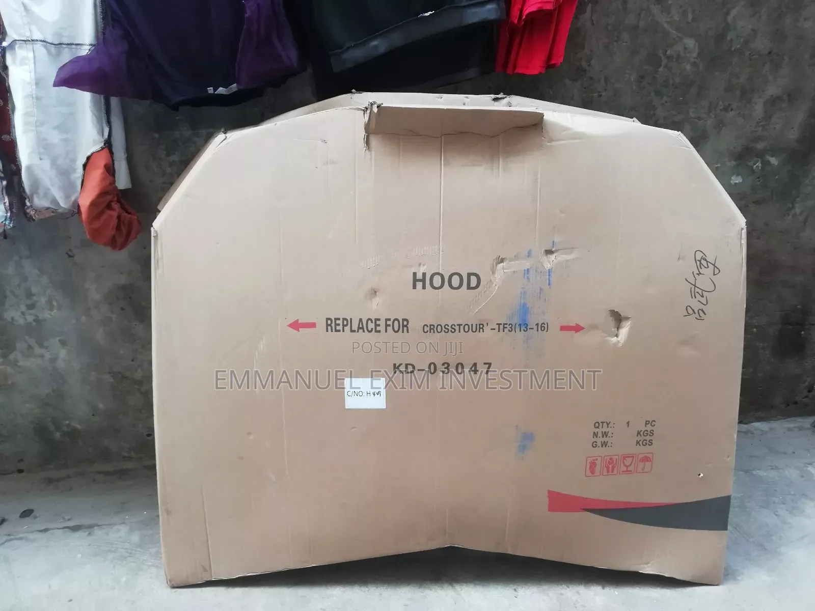 Bonnet Honda Crosstour 2010_2013