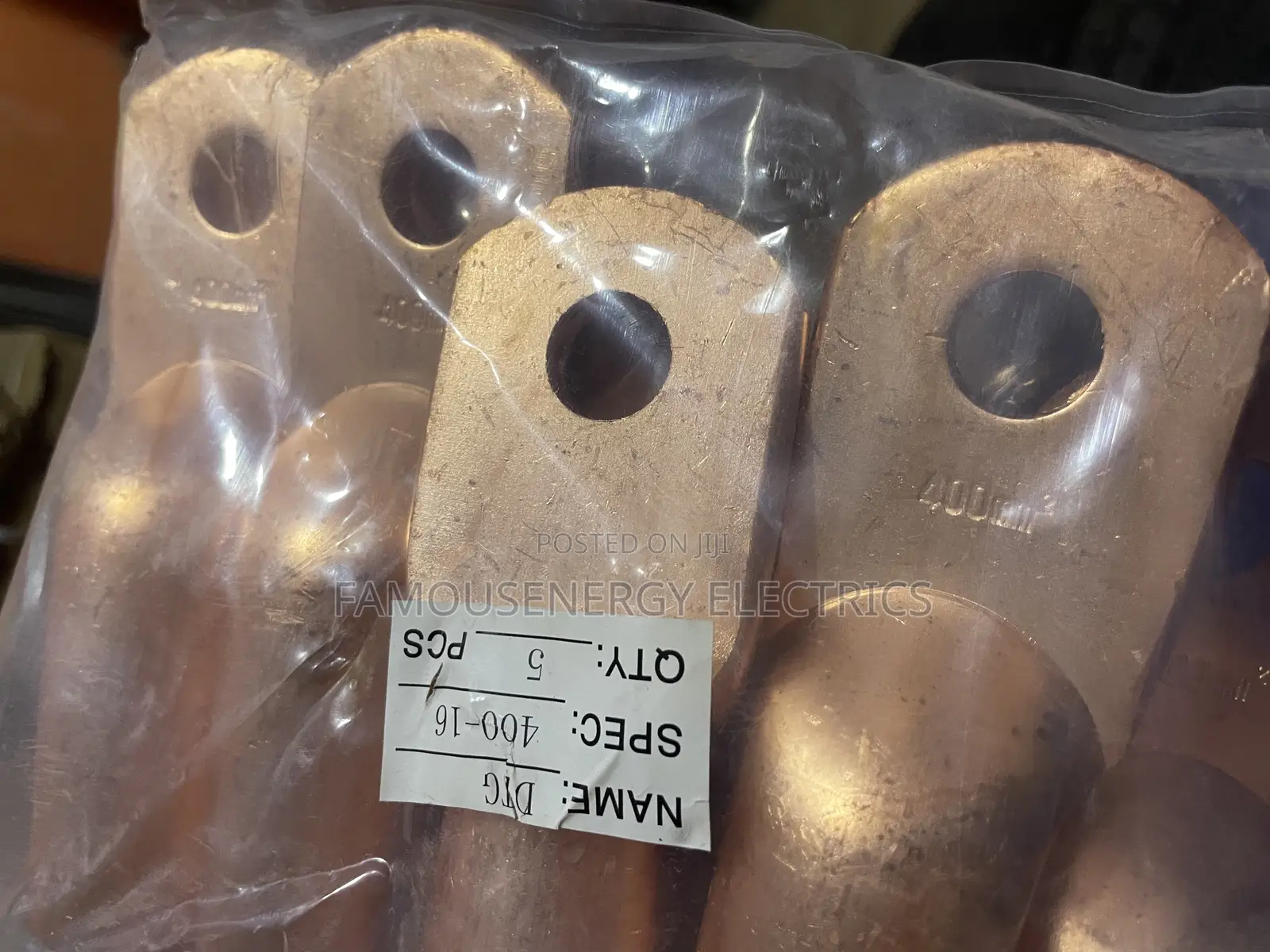 Copper Cable Lug 400mm or Cable Terminal 400mm