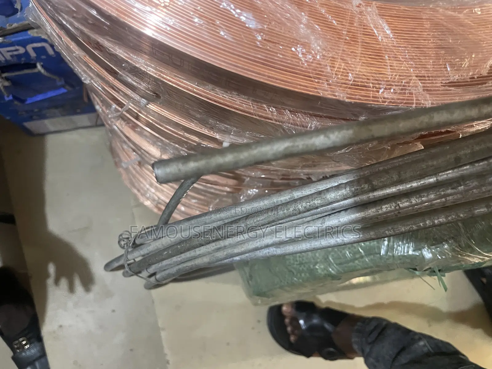 Galvanize Earth Wire and Galvanize Earth Wire Joint