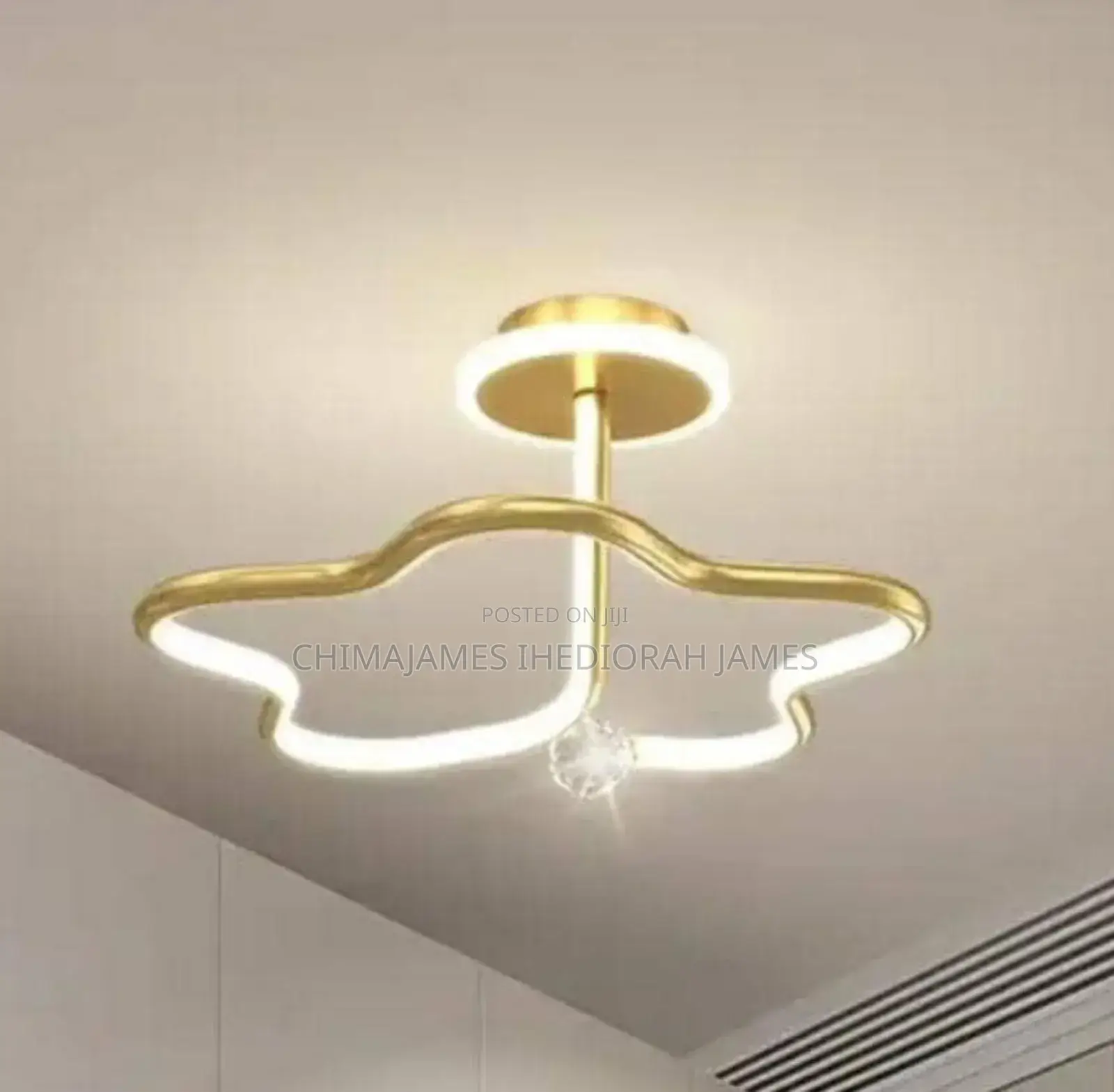 Modern Led Ceiling Light Chandelier for Aisle Bedroom Living