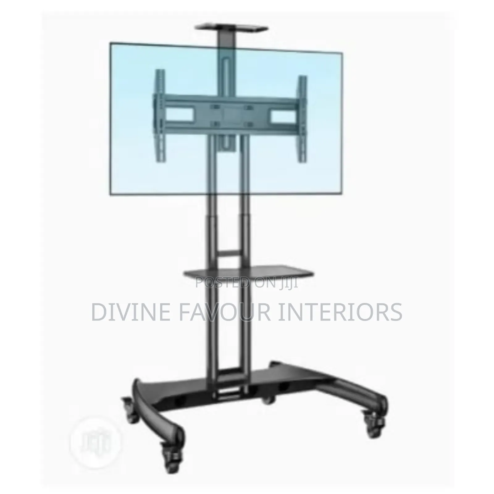 Plasma and LCD Tv Trolley - Black