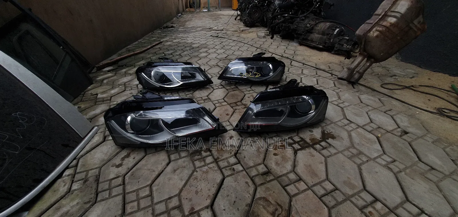 Headlights Audi A3 2010
