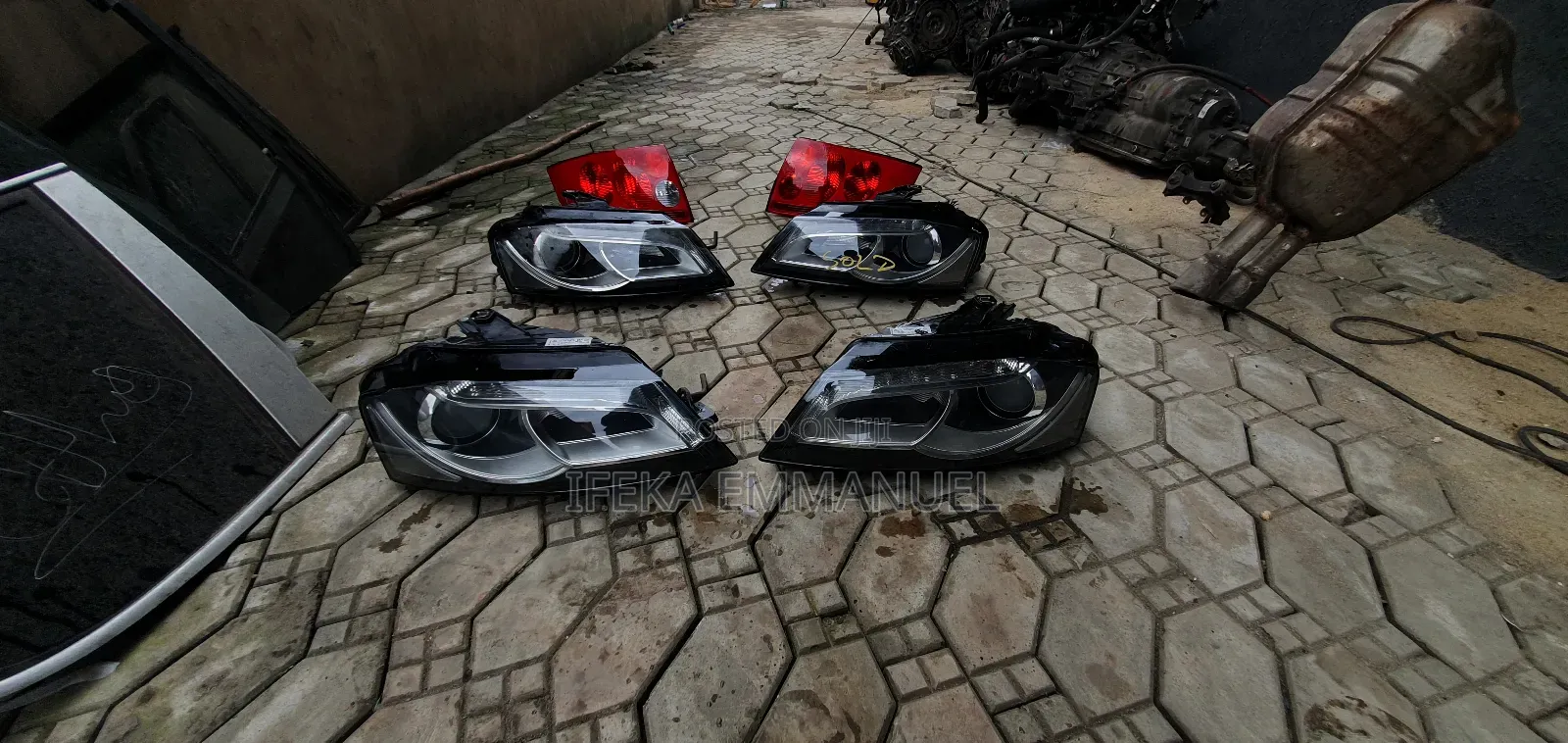 Headlights Audi A3 2010