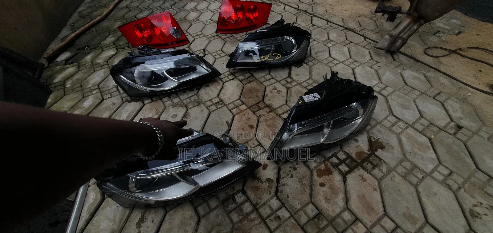 Headlights Audi A3 2010