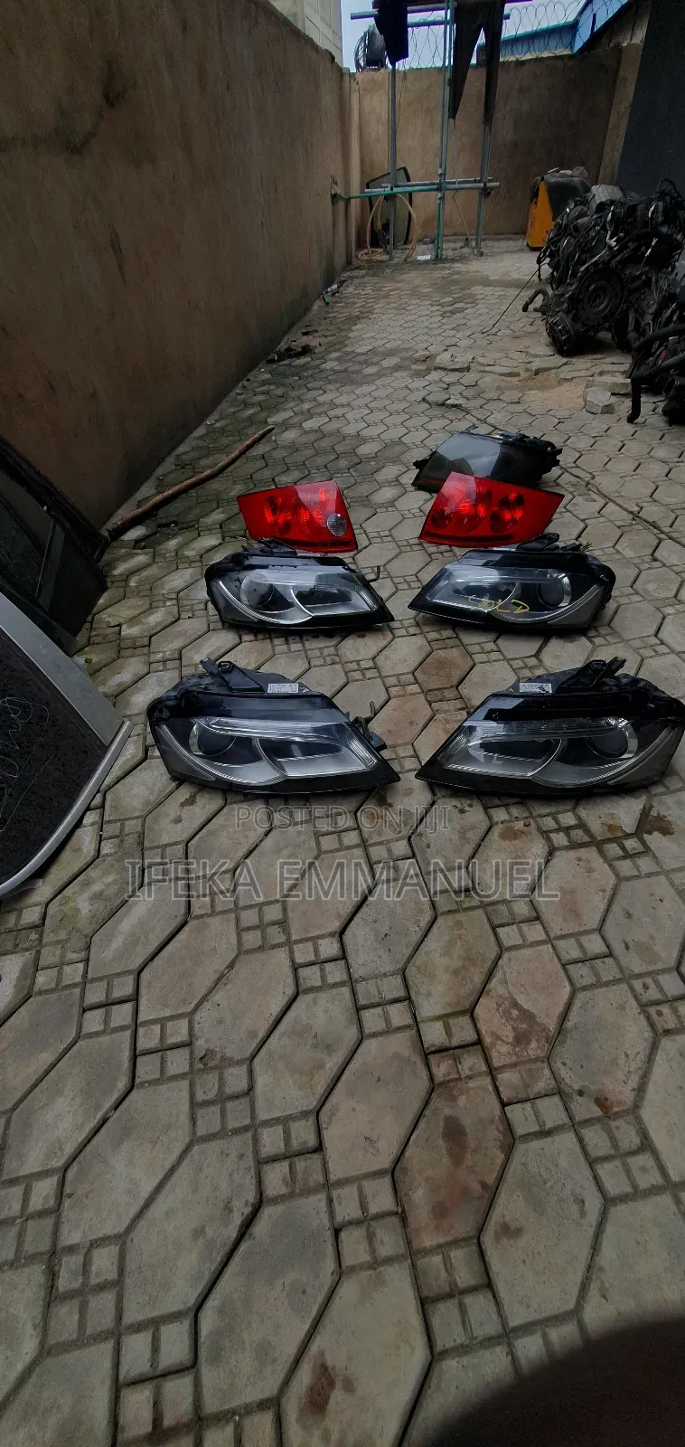 Headlights Audi A3 2010