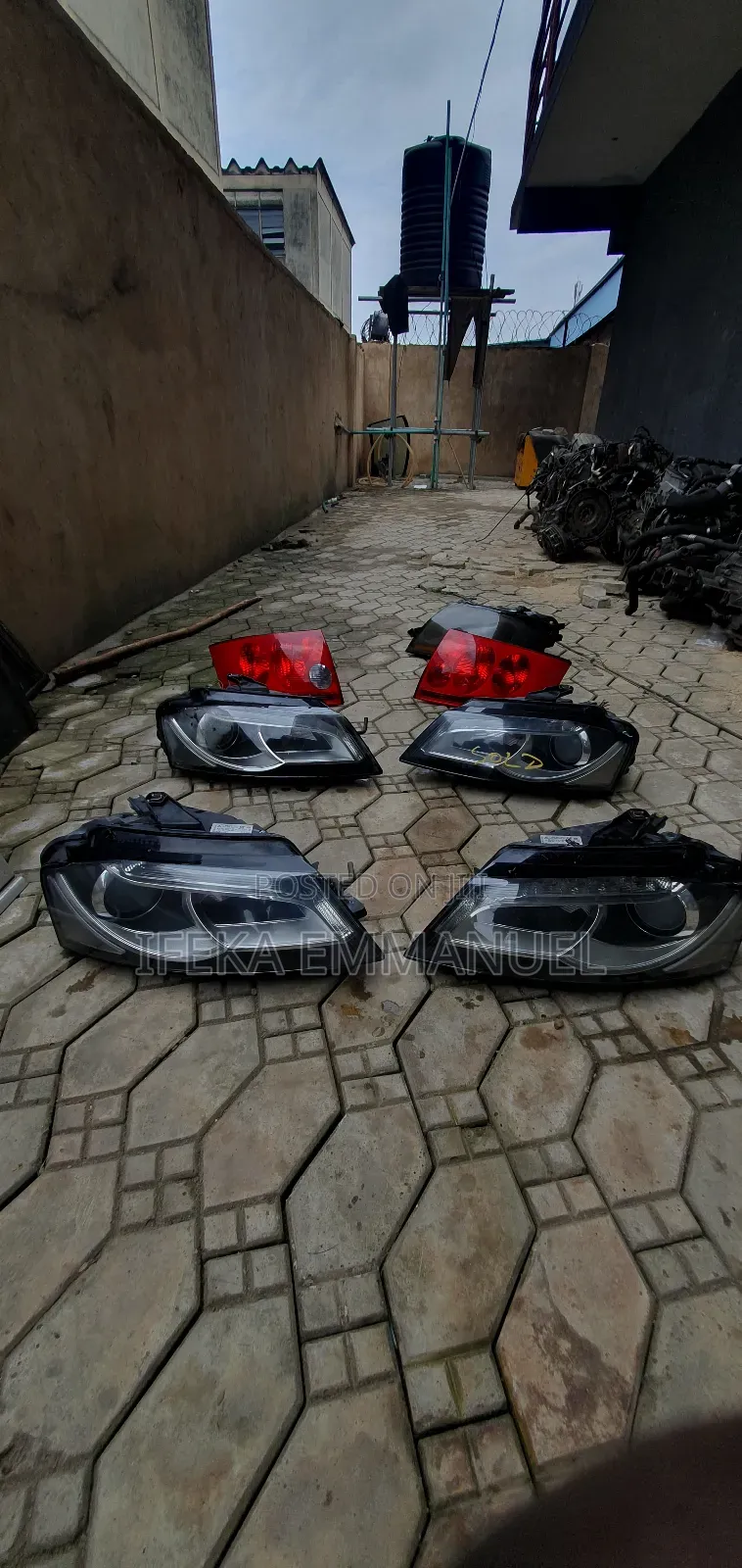 Headlights Audi A3 2010