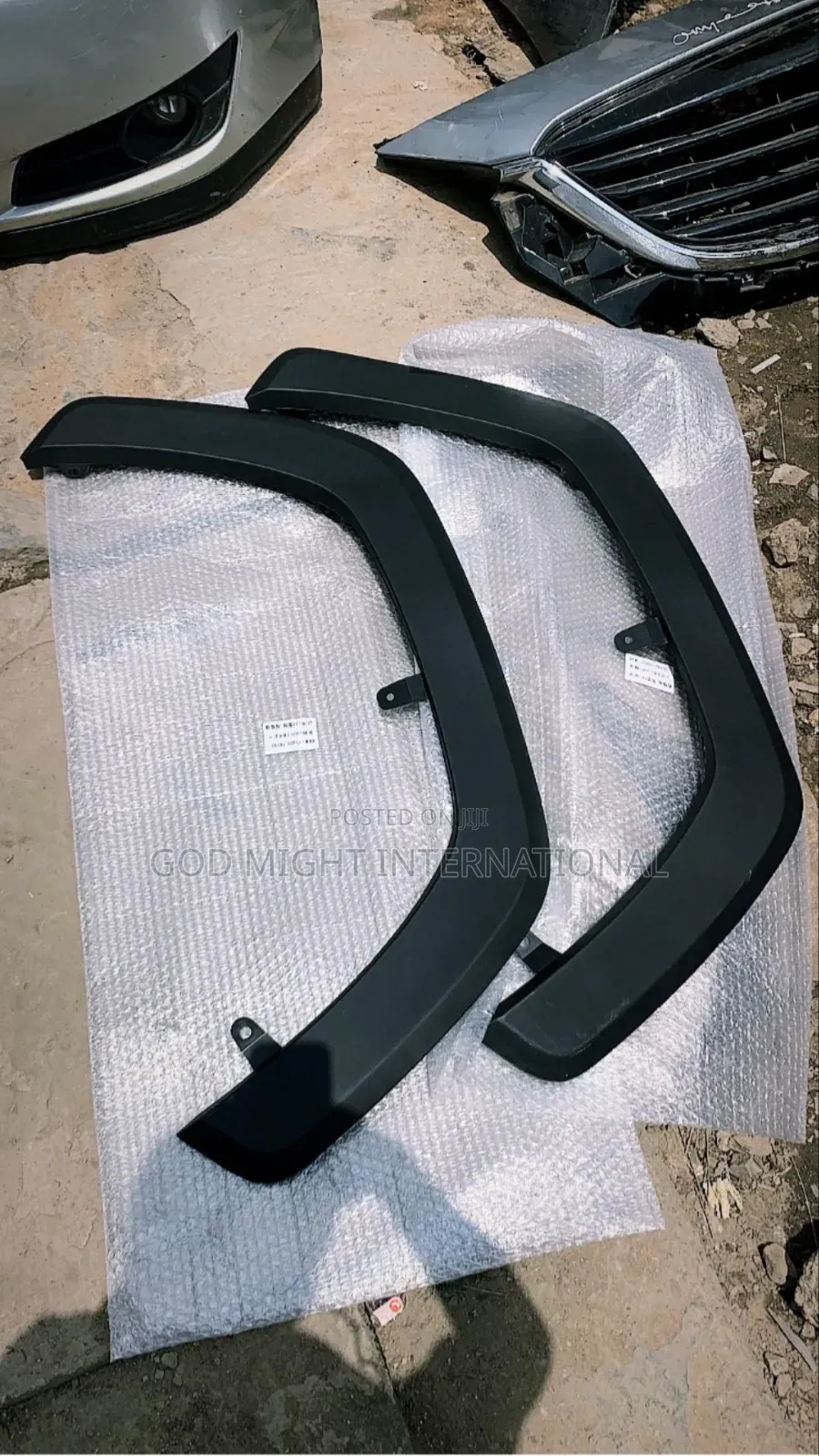 Complete Front Fender Moulding Toyota Rav4 2019-2023