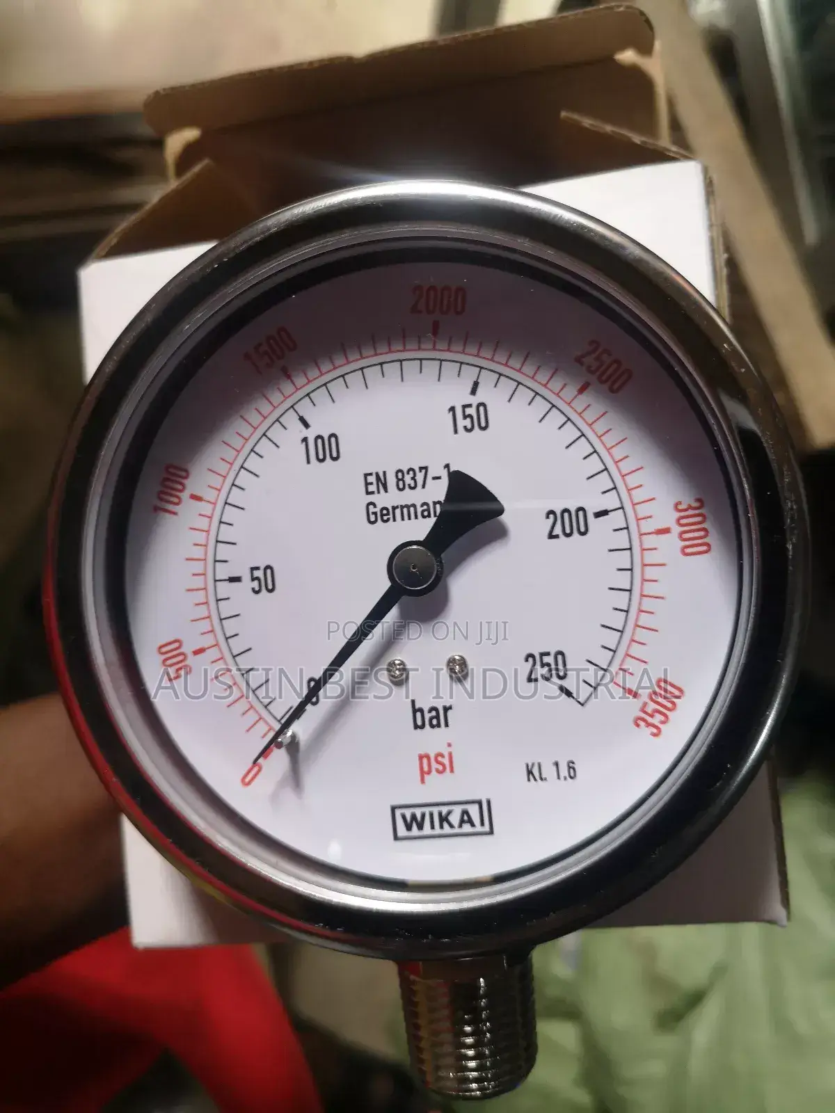 Original Wika Pressure Gauge 0-250 Bar