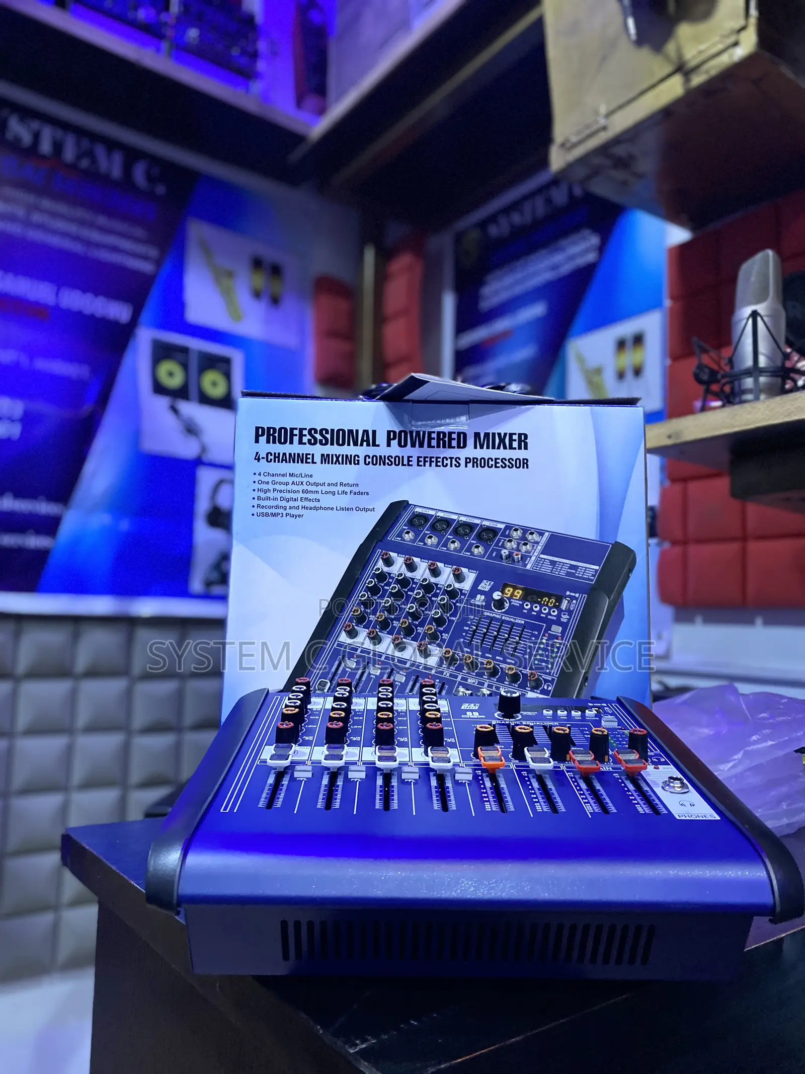 Grace Sound Pmx402 Powered Mixer 4 Channels