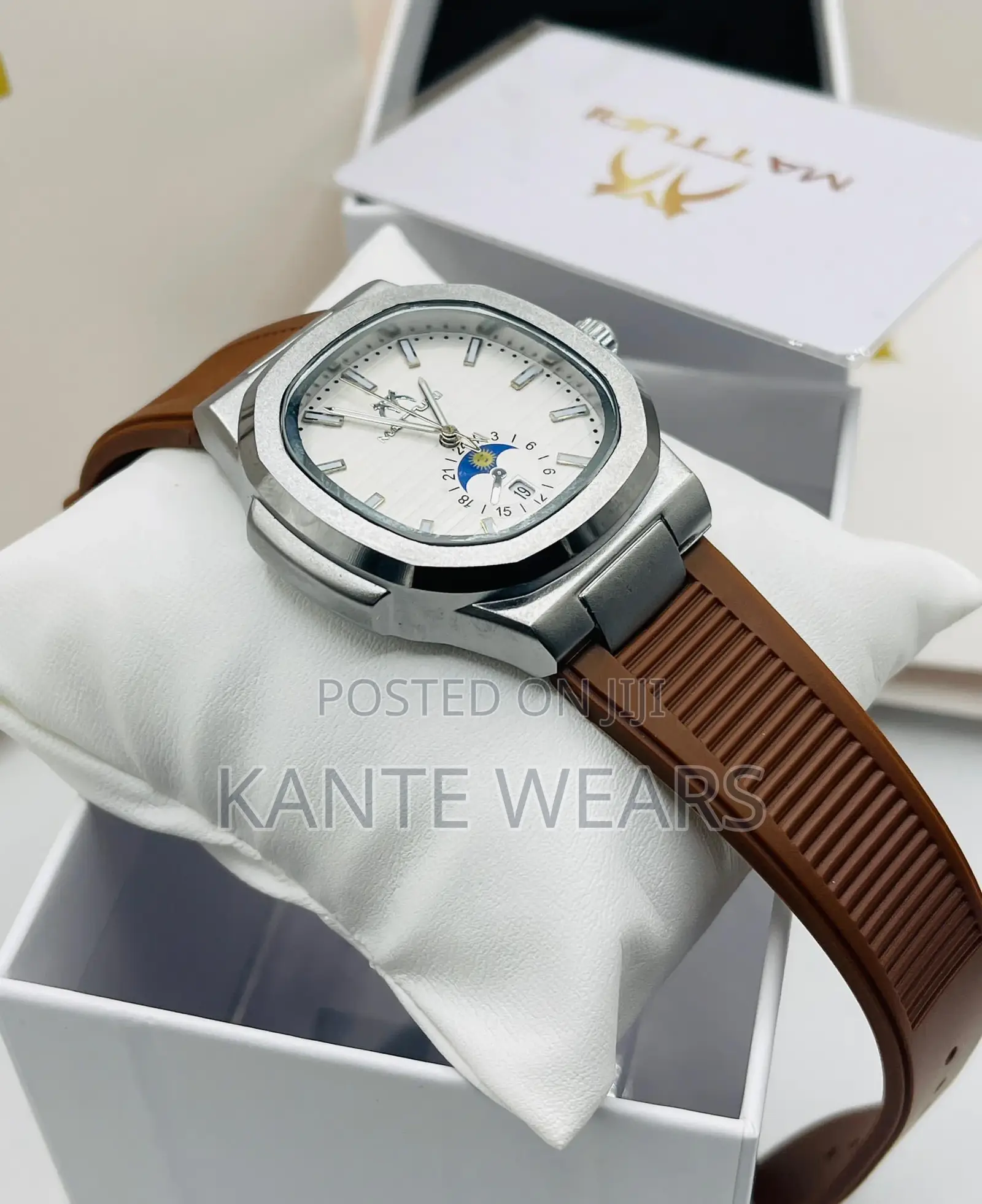 Rubber Waterproof Wristwatch