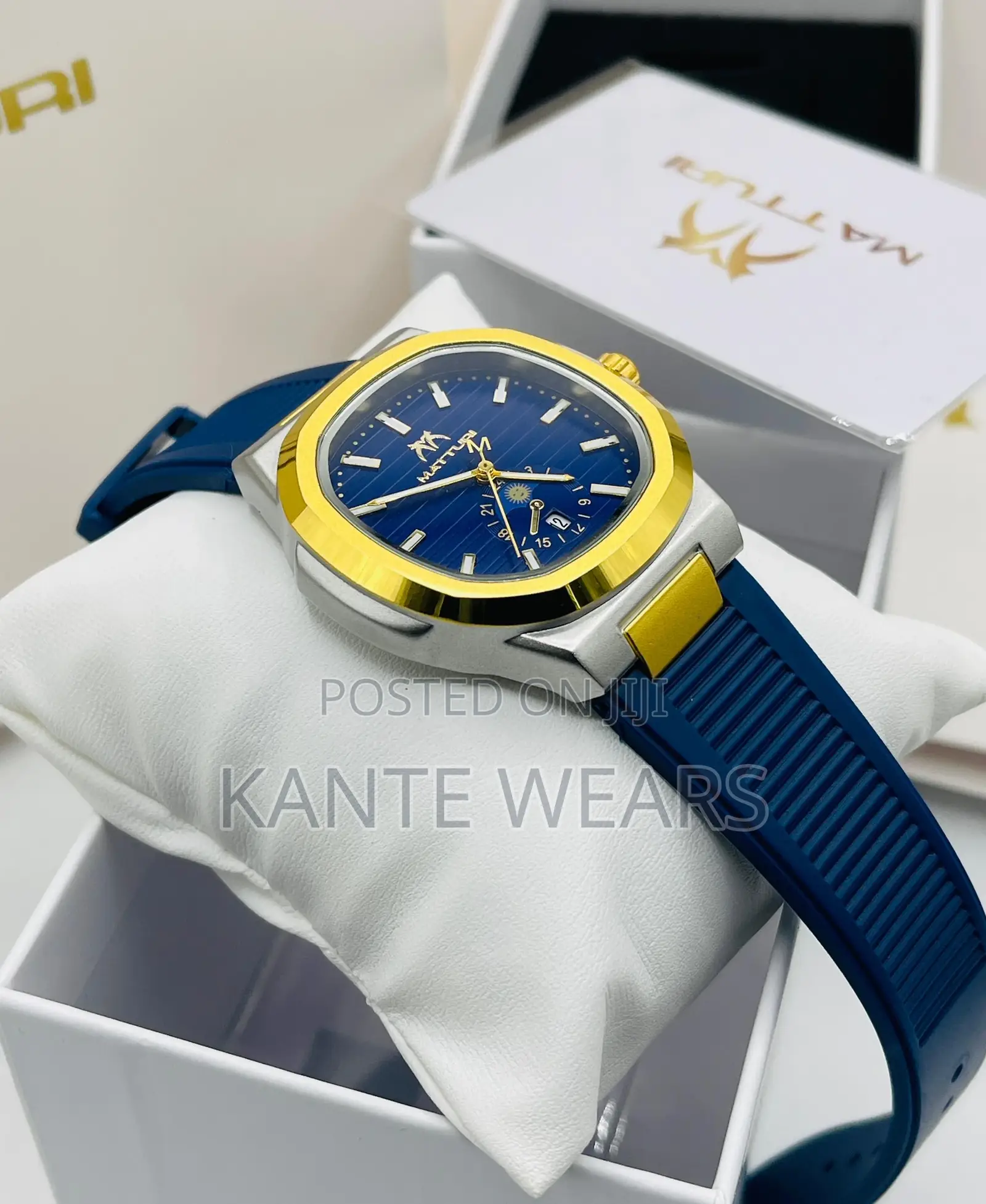 Rubber Waterproof Wristwatch