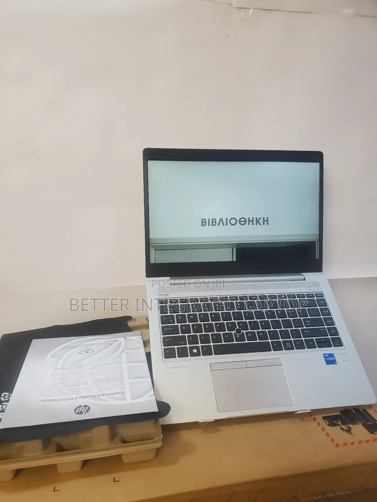 New Laptop HP EliteBook 8470P 16GB Intel Core I5 SSD 256GB