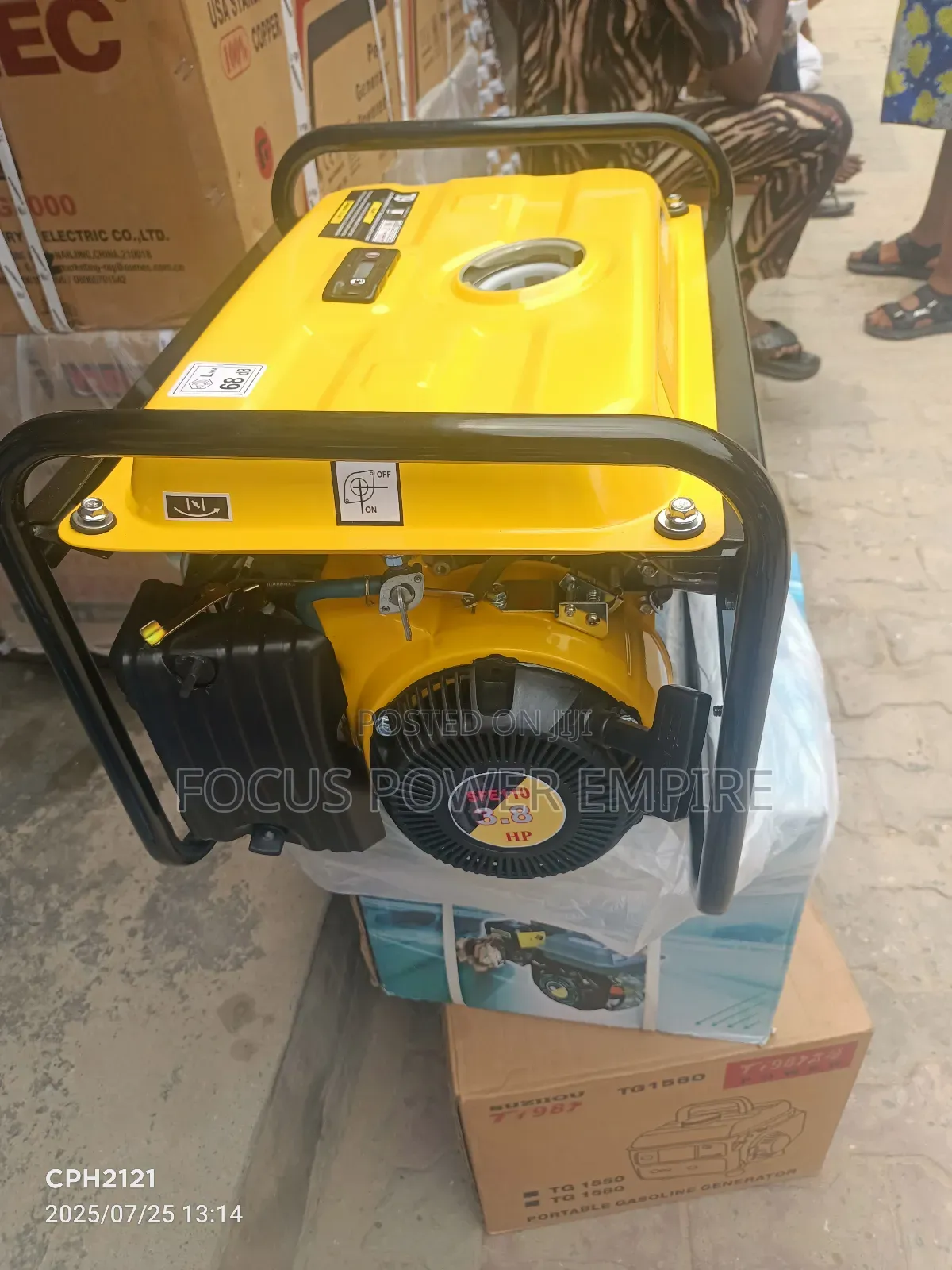 1.5kva Sumce Firman Generator Lower Noisy 💯% Copper Coil.